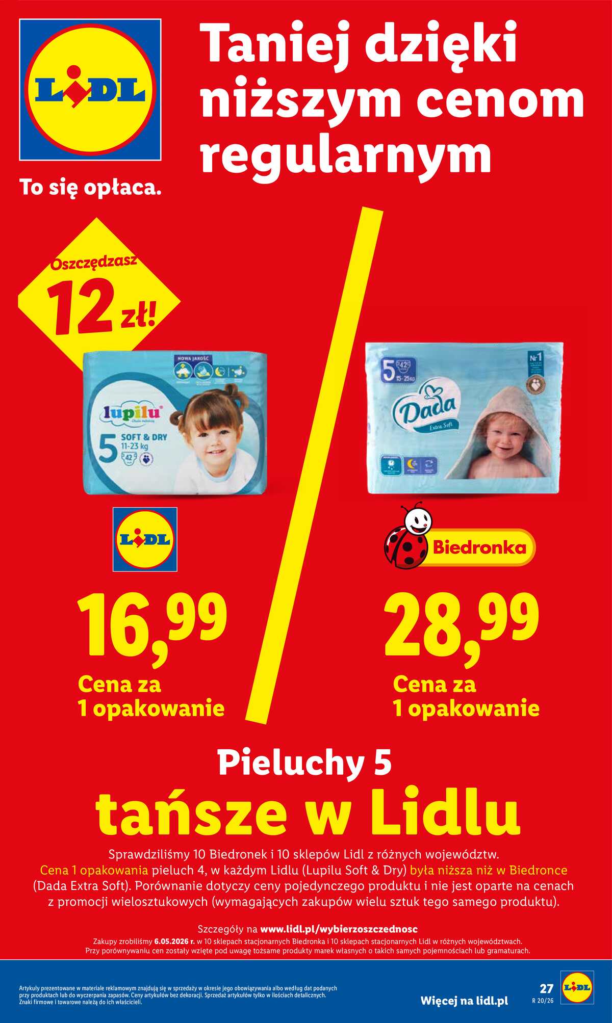 Leták Lidl Polsko 14.5.-16.5.2026 - Zpravodaj platný od 14.05 do 16.05 strana 27