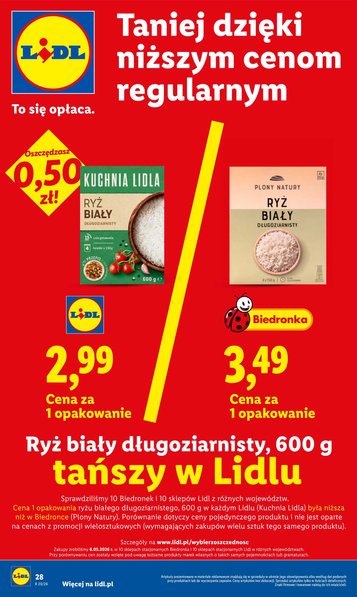 Leták Lidl Polsko 14.5.-16.5.2026 - Zpravodaj platný od 14.05 do 16.05 strana 28