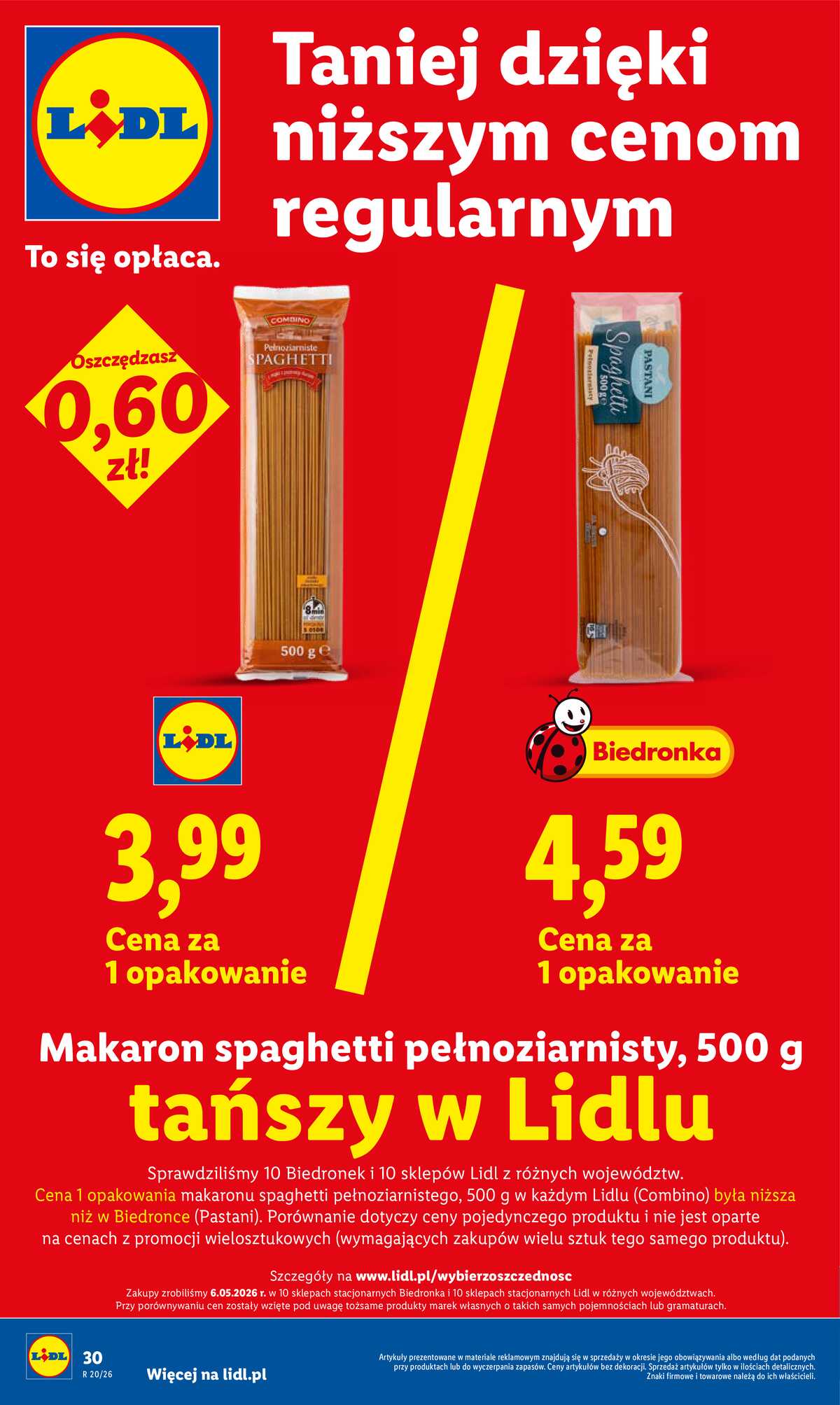 Leták Lidl Polsko 14.5.-16.5.2026 - Zpravodaj platný od 14.05 do 16.05 strana 30