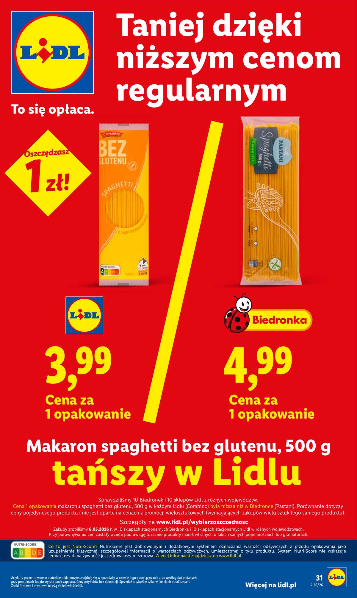 Leták Lidl Polsko 14.5.-16.5.2026 - Zpravodaj platný od 14.05 do 16.05 strana 31