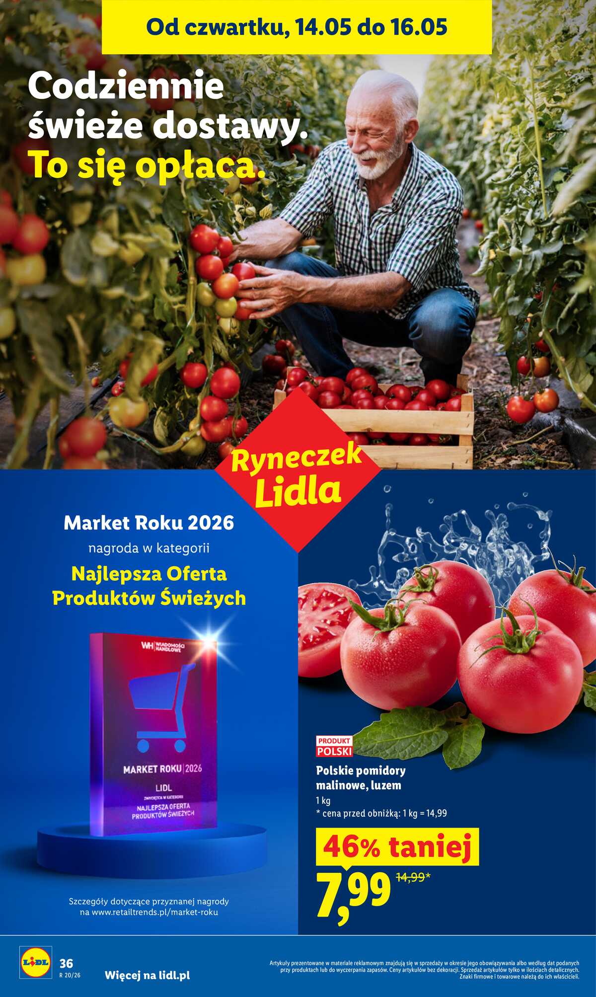 Leták Lidl Polsko 14.5.-16.5.2026 - Zpravodaj platný od 14.05 do 16.05 strana 36