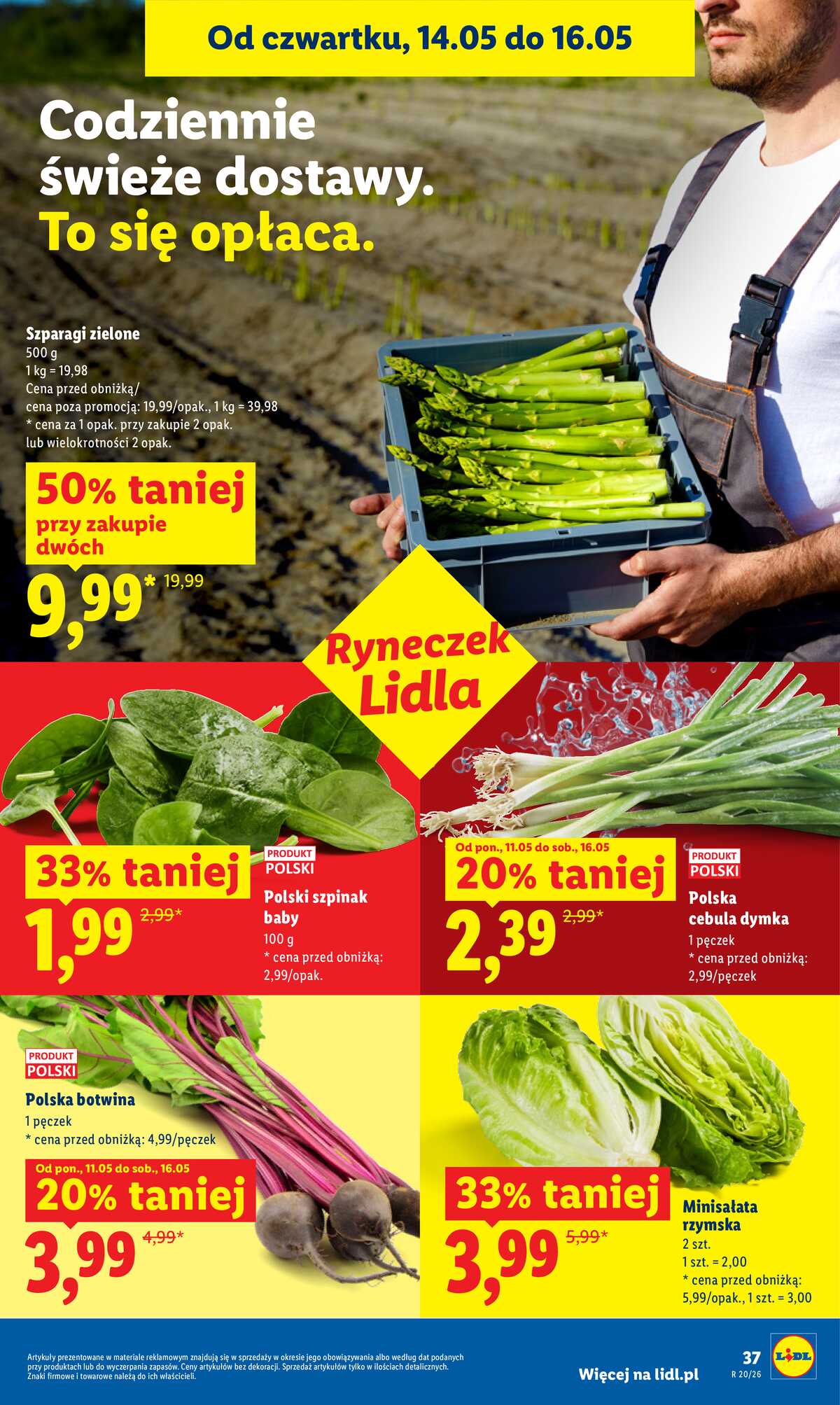 Leták Lidl Polsko 14.5.-16.5.2026 - Zpravodaj platný od 14.05 do 16.05 strana 37