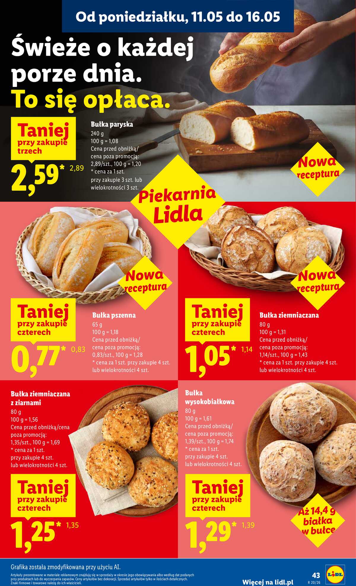 Leták Lidl Polsko 14.5.-16.5.2026 - Zpravodaj platný od 14.05 do 16.05 strana 45