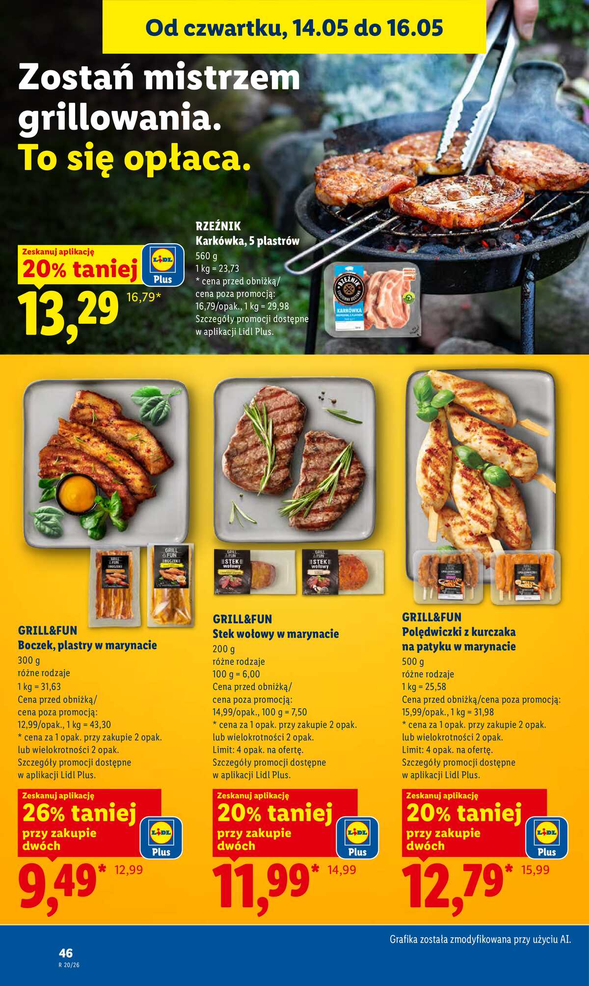 Leták Lidl Polsko 14.5.-16.5.2026 - Zpravodaj platný od 14.05 do 16.05 strana 48