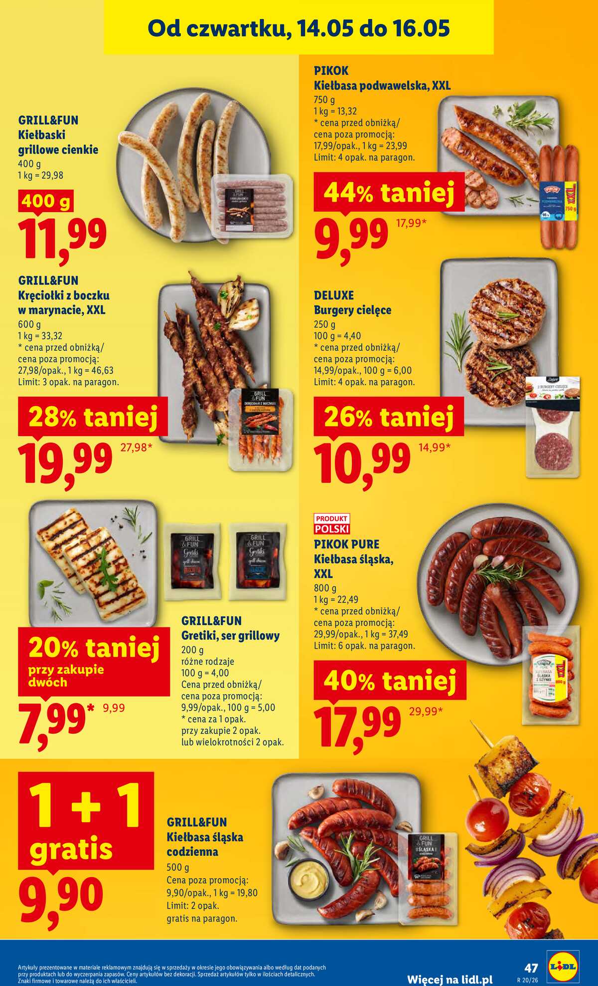 Leták Lidl Polsko 14.5.-16.5.2026 - Zpravodaj platný od 14.05 do 16.05 strana 49