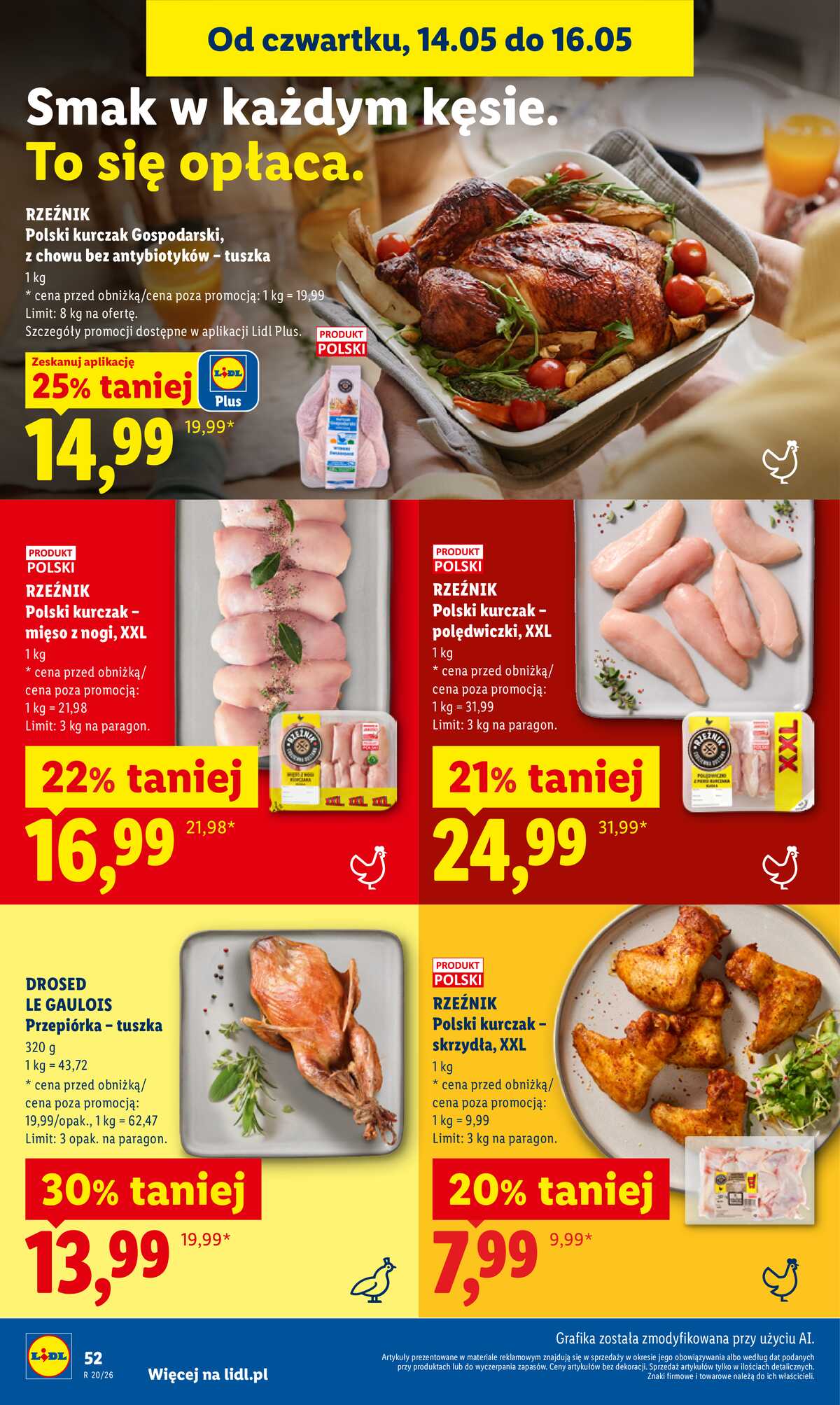 Leták Lidl Polsko 14.5.-16.5.2026 - Zpravodaj platný od 14.05 do 16.05 strana 54