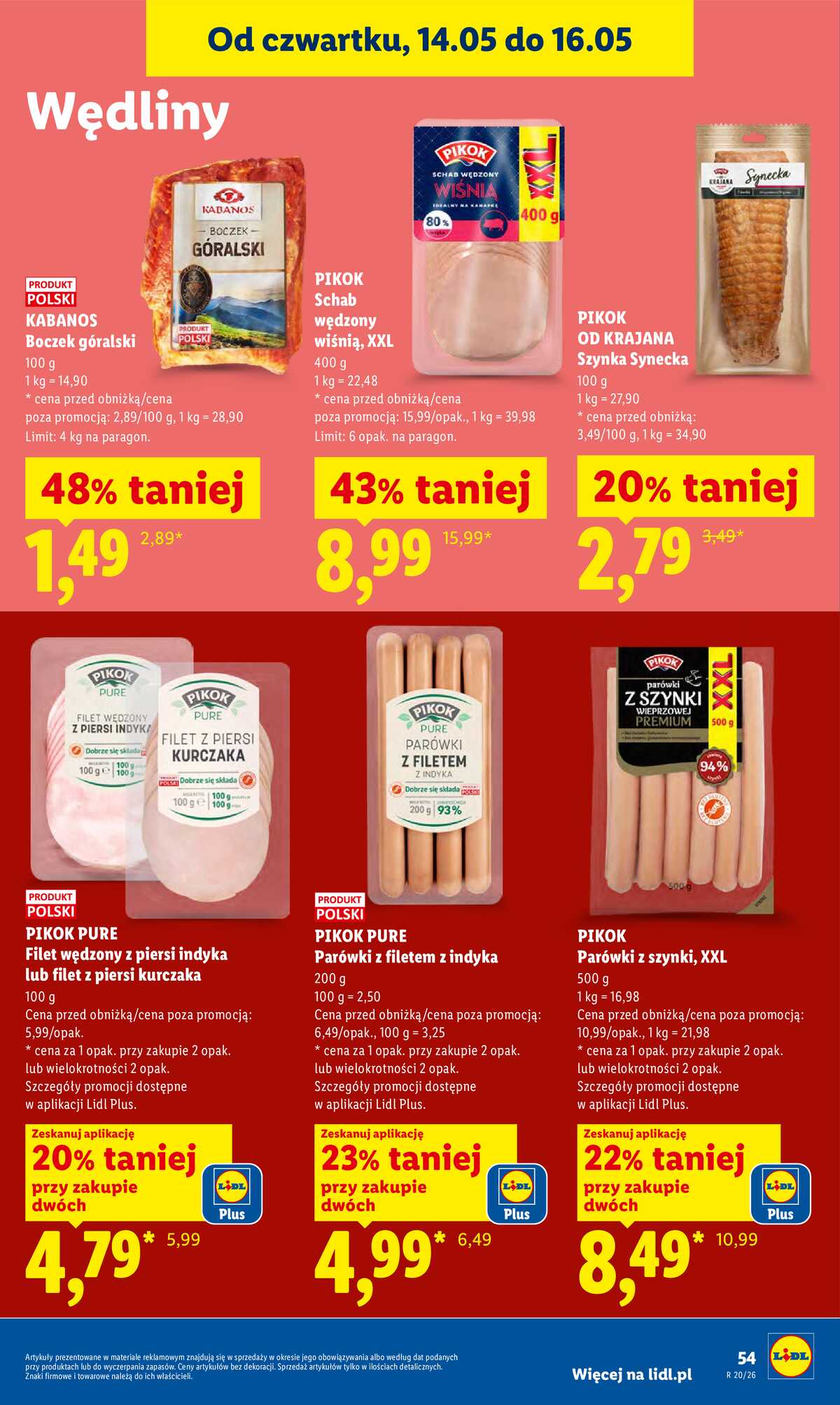 Leták Lidl Polsko 14.5.-16.5.2026 - Zpravodaj platný od 14.05 do 16.05 strana 57