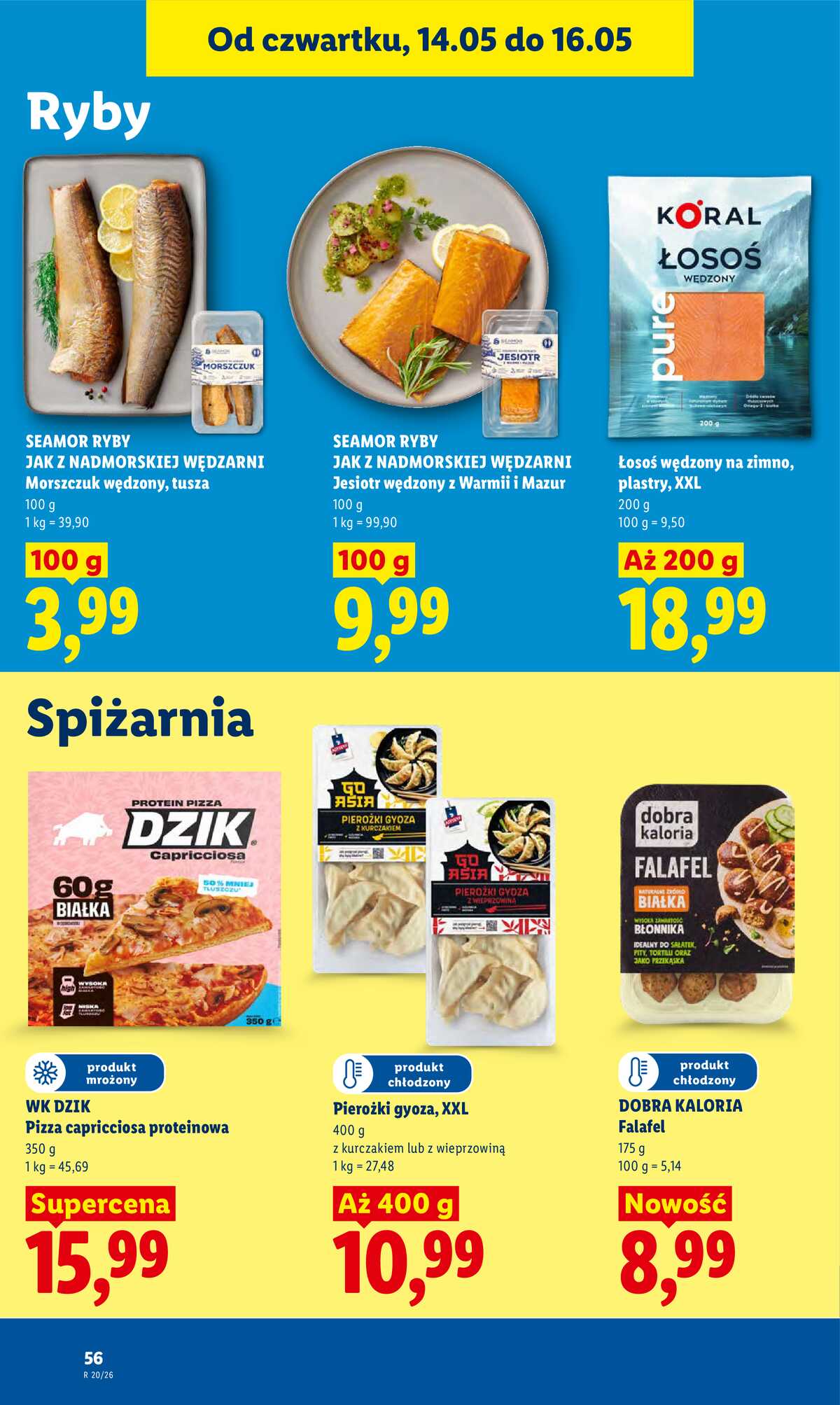 Leták Lidl Polsko 14.5.-16.5.2026 - Zpravodaj platný od 14.05 do 16.05 strana 60