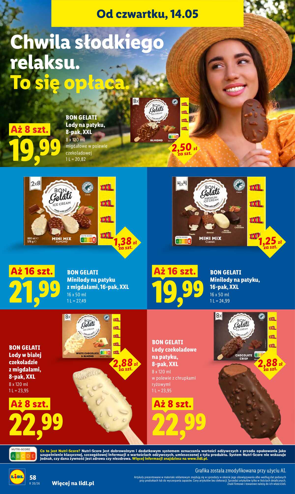 Leták Lidl Polsko 14.5.-16.5.2026 - Zpravodaj platný od 14.05 do 16.05 strana 62