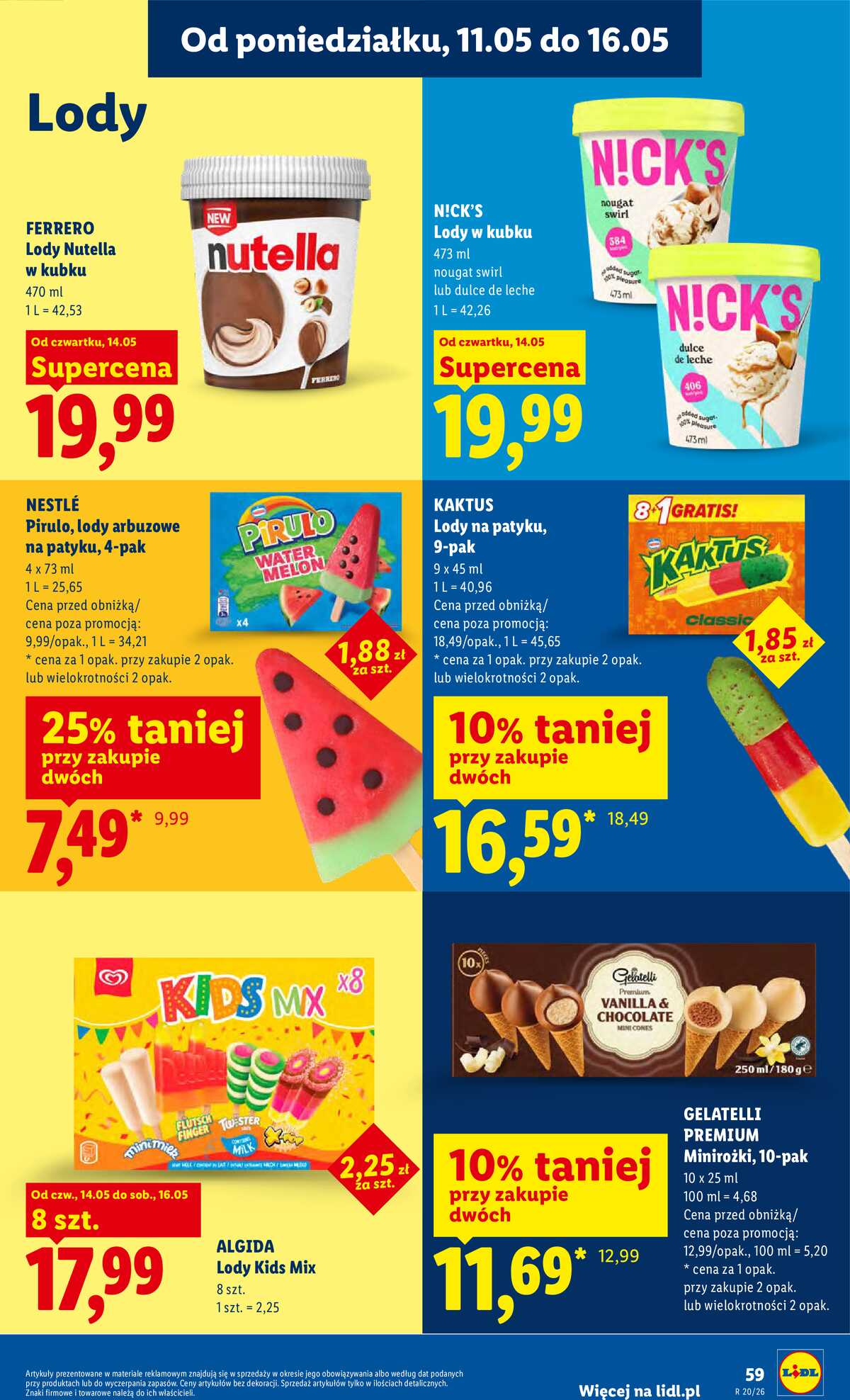 Leták Lidl Polsko 14.5.-16.5.2026 - Zpravodaj platný od 14.05 do 16.05 strana 63