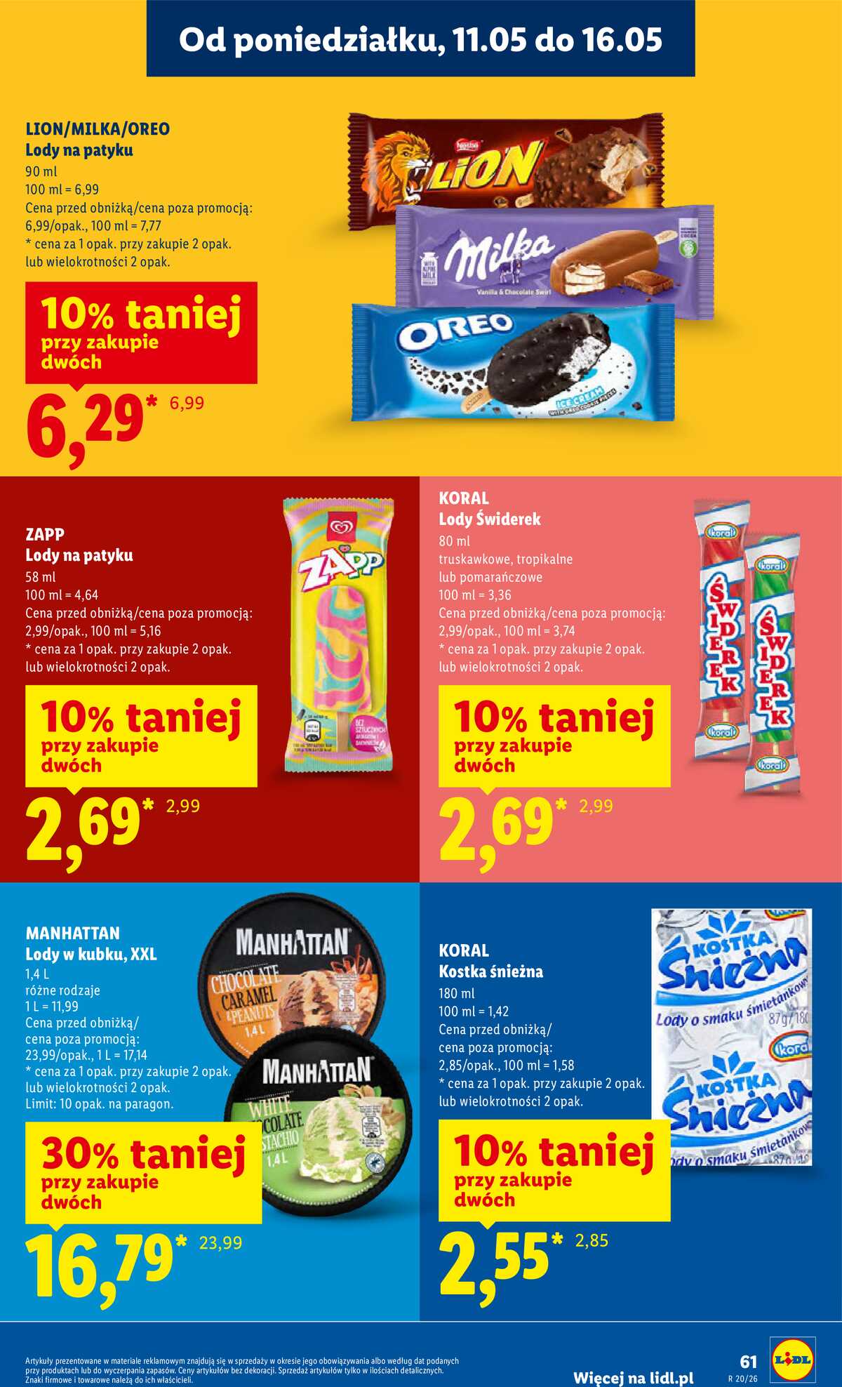Leták Lidl Polsko 14.5.-16.5.2026 - Zpravodaj platný od 14.05 do 16.05 strana 65