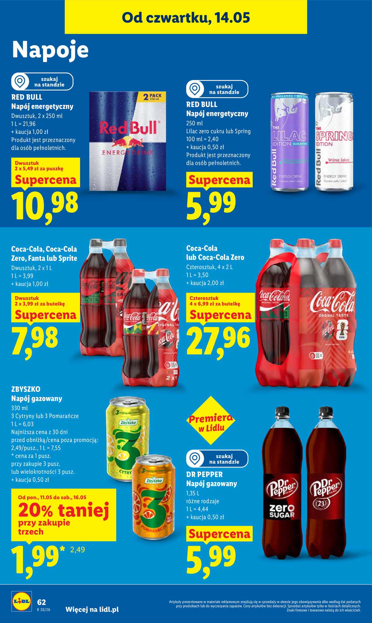 Leták Lidl Polsko 14.5.-16.5.2026 - Zpravodaj platný od 14.05 do 16.05 strana 66