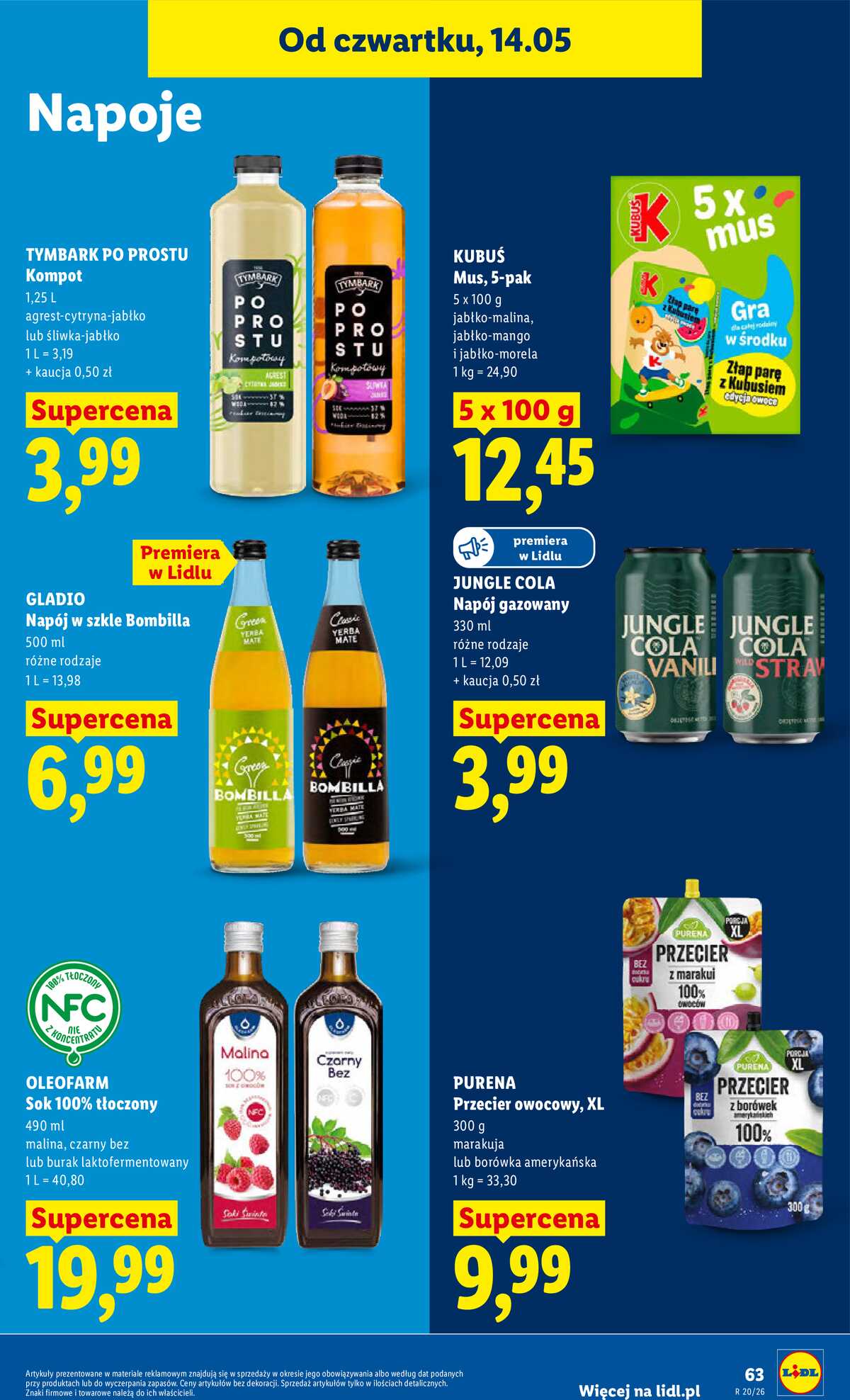 Leták Lidl Polsko 14.5.-16.5.2026 - Zpravodaj platný od 14.05 do 16.05 strana 67