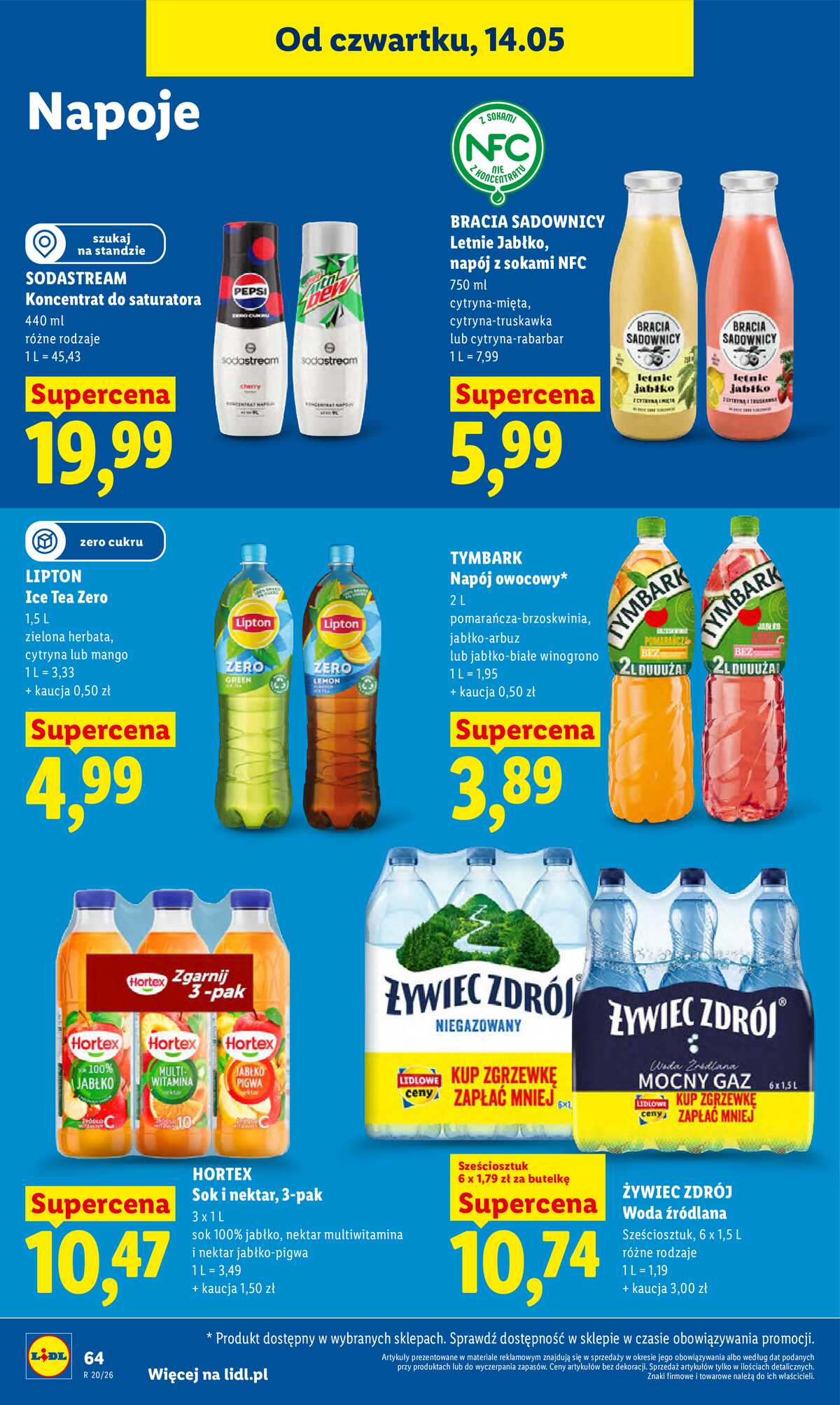 Leták Lidl Polsko 14.5.-16.5.2026 - Zpravodaj platný od 14.05 do 16.05 strana 68
