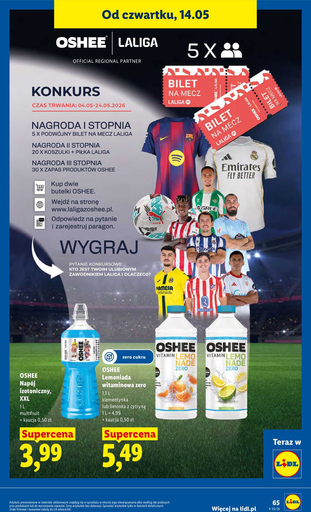 Leták Lidl Polsko 14.5.-16.5.2026 - Zpravodaj platný od 14.05 do 16.05 strana 69