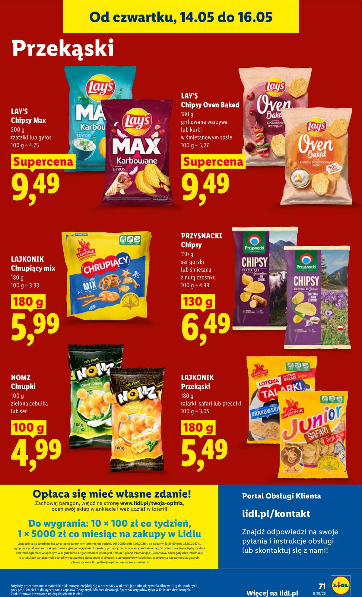 Leták Lidl Polsko 14.5.-16.5.2026 - Zpravodaj platný od 14.05 do 16.05 strana 77