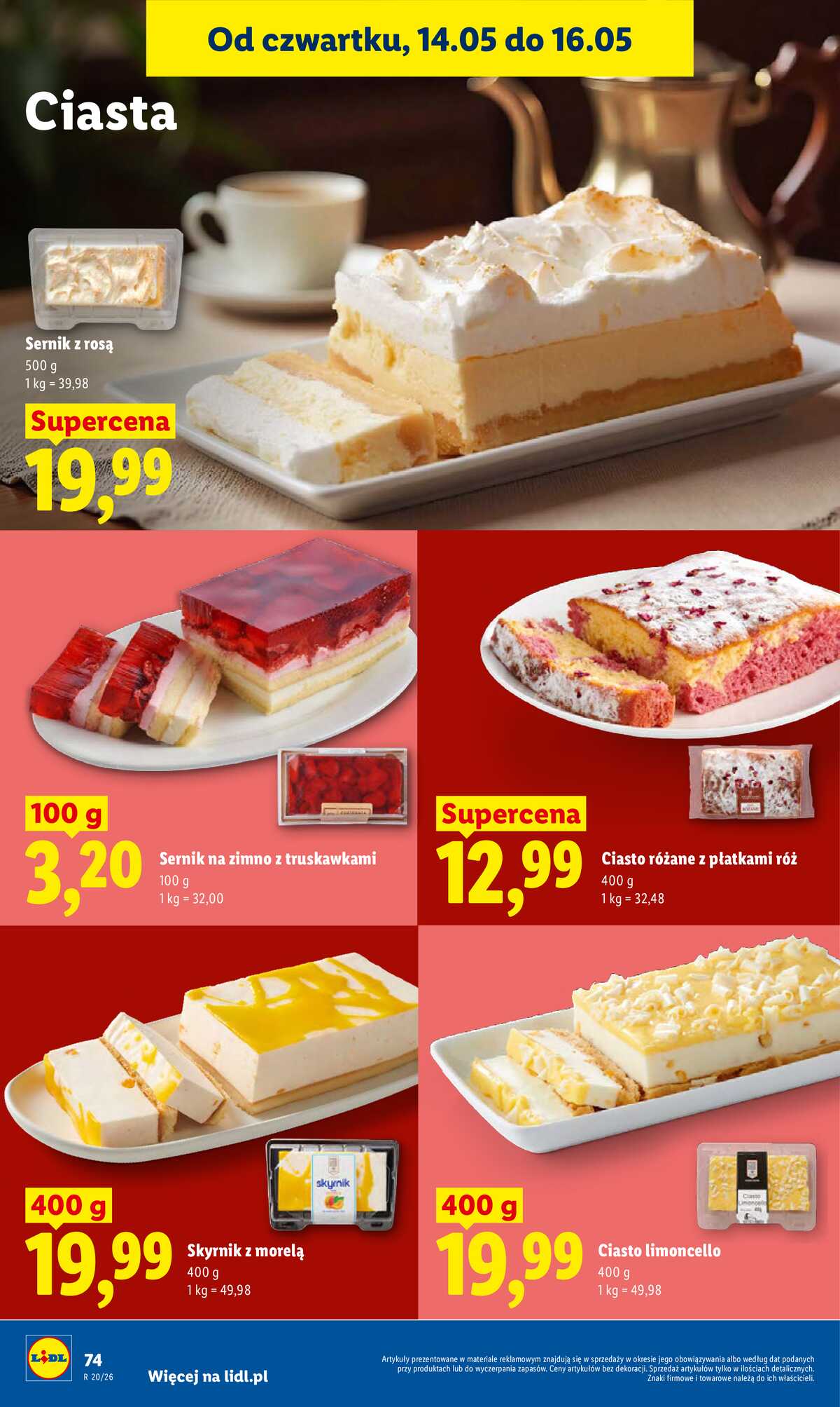 Leták Lidl Polsko 14.5.-16.5.2026 - Zpravodaj platný od 14.05 do 16.05 strana 80