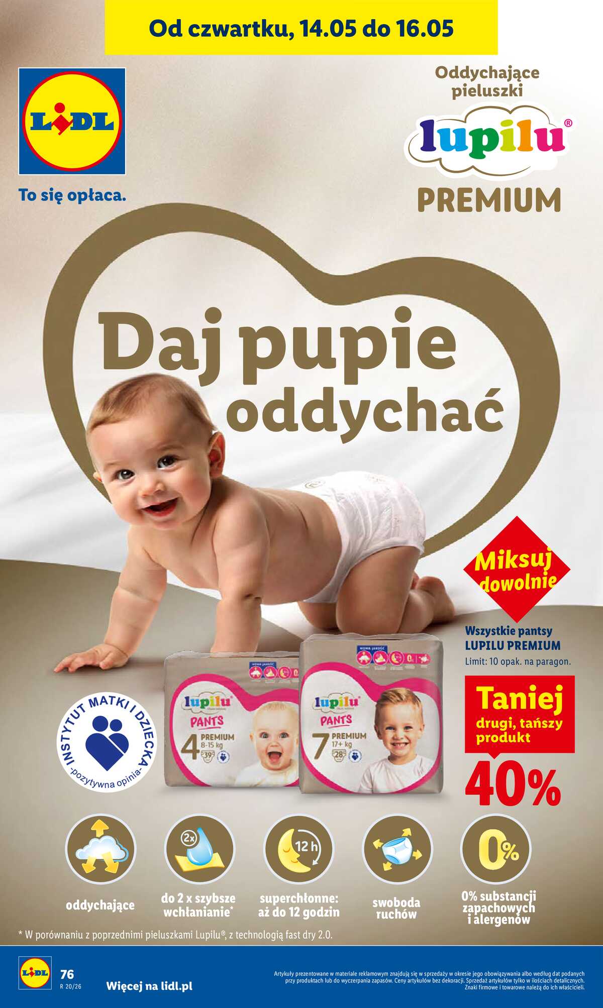 Leták Lidl Polsko 14.5.-16.5.2026 - Zpravodaj platný od 14.05 do 16.05 strana 82