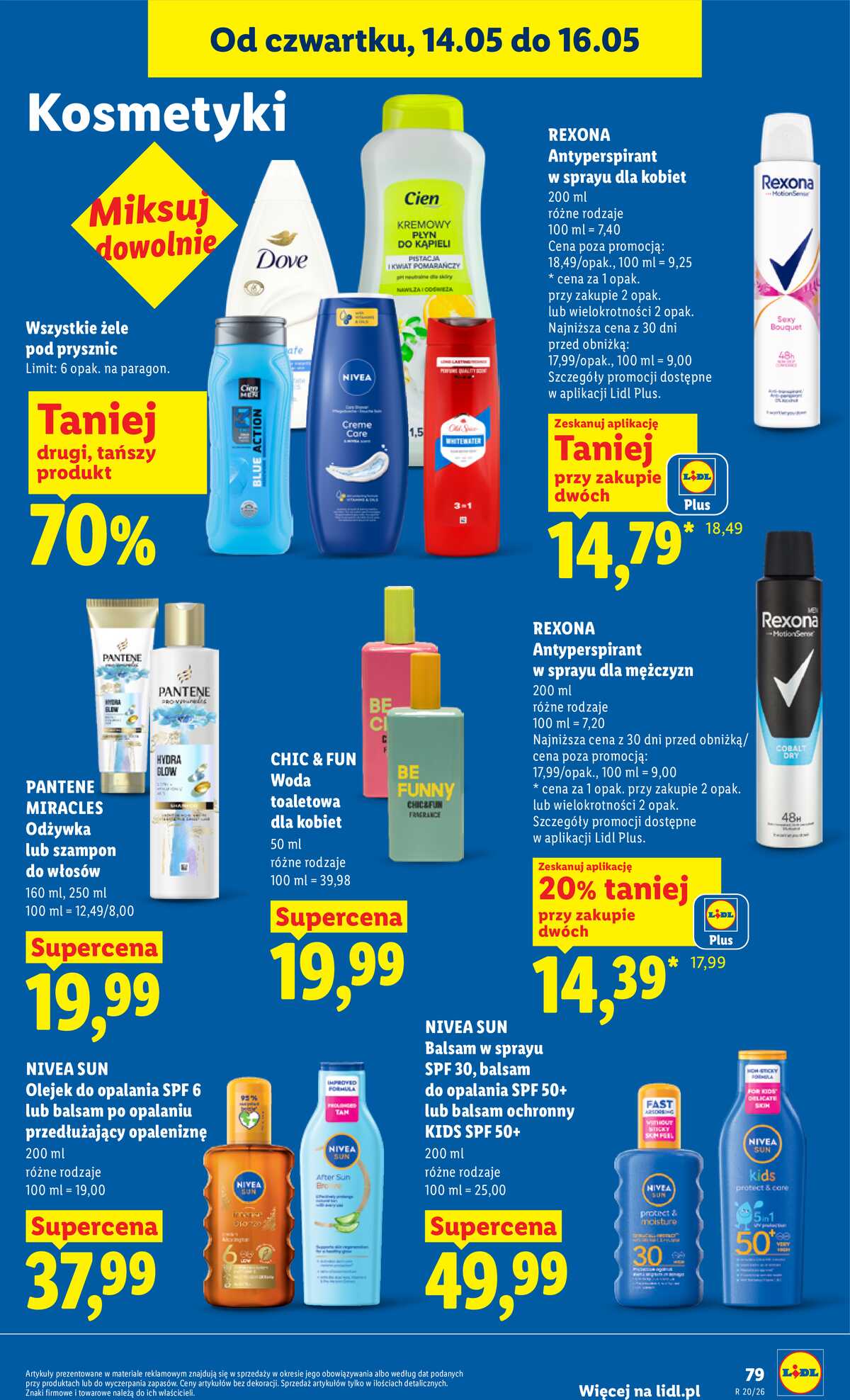 Leták Lidl Polsko 14.5.-16.5.2026 - Zpravodaj platný od 14.05 do 16.05 strana 85