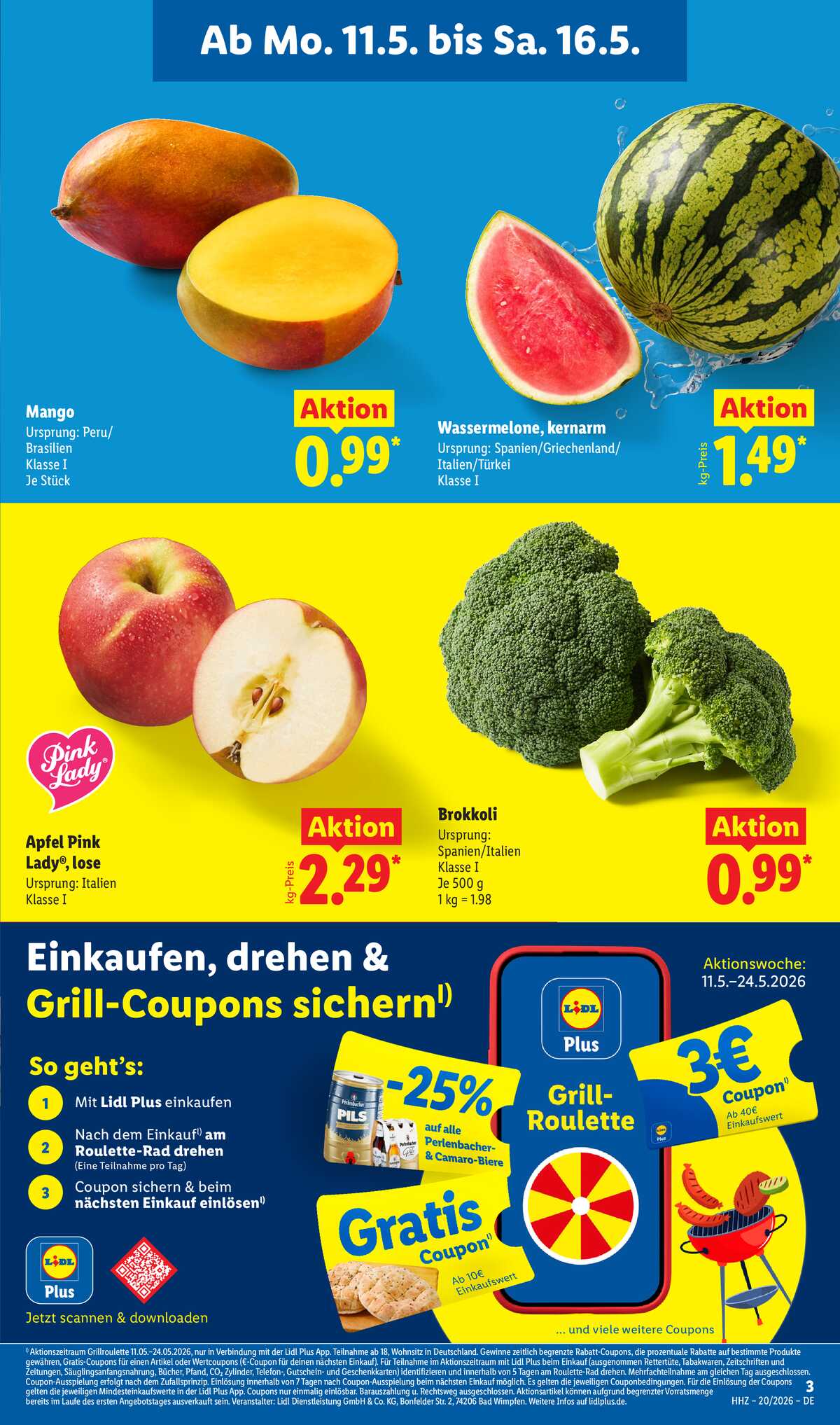 Leták Lidl Německo 11.5.-16.5.2026 strana 7
