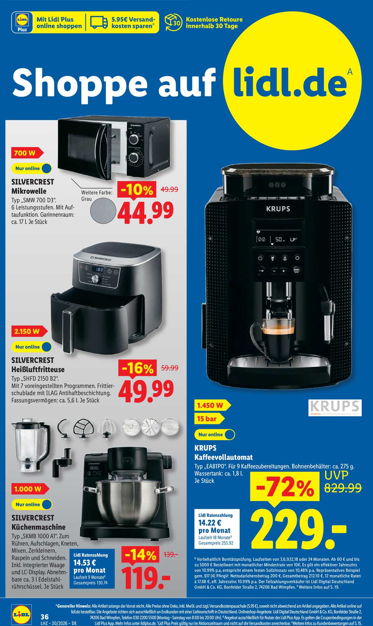 Leták Lidl Německo 11.5.-16.5.2026 strana 8