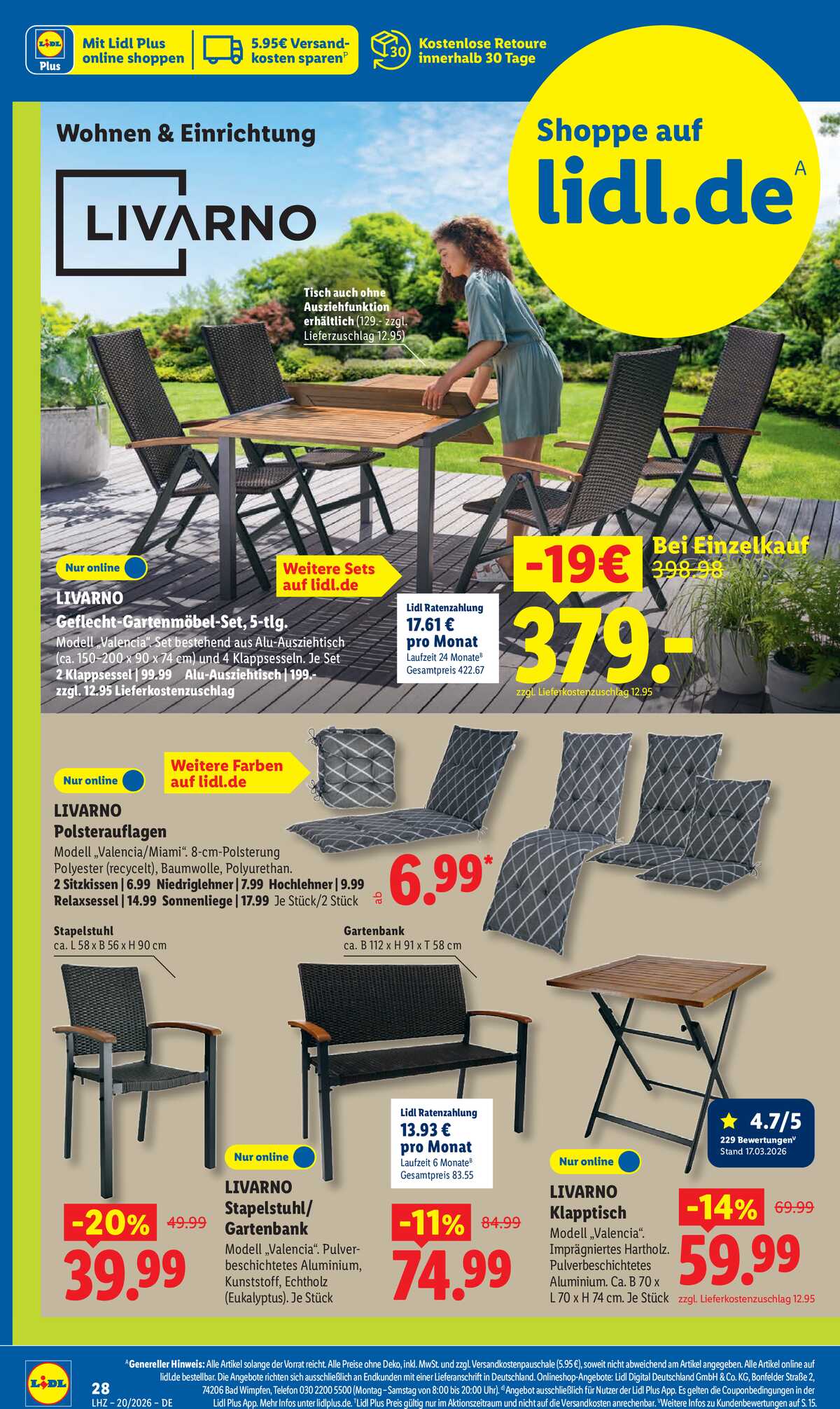 Leták Lidl Německo 11.5.-16.5.2026 strana 10