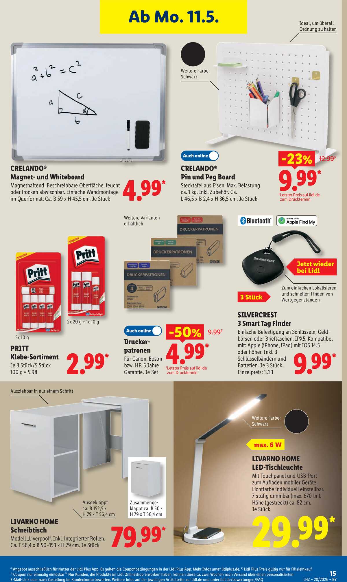 Leták Lidl Německo 11.5.-16.5.2026 strana 33