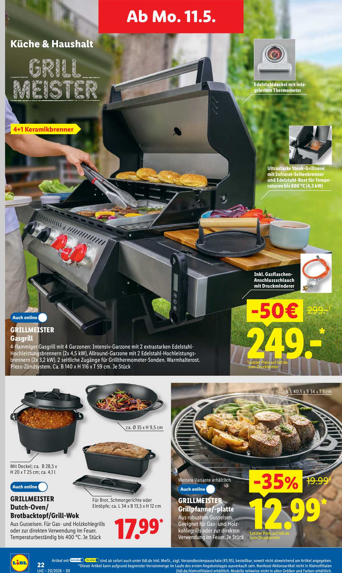 Leták Lidl Německo 11.5.-16.5.2026 strana 42