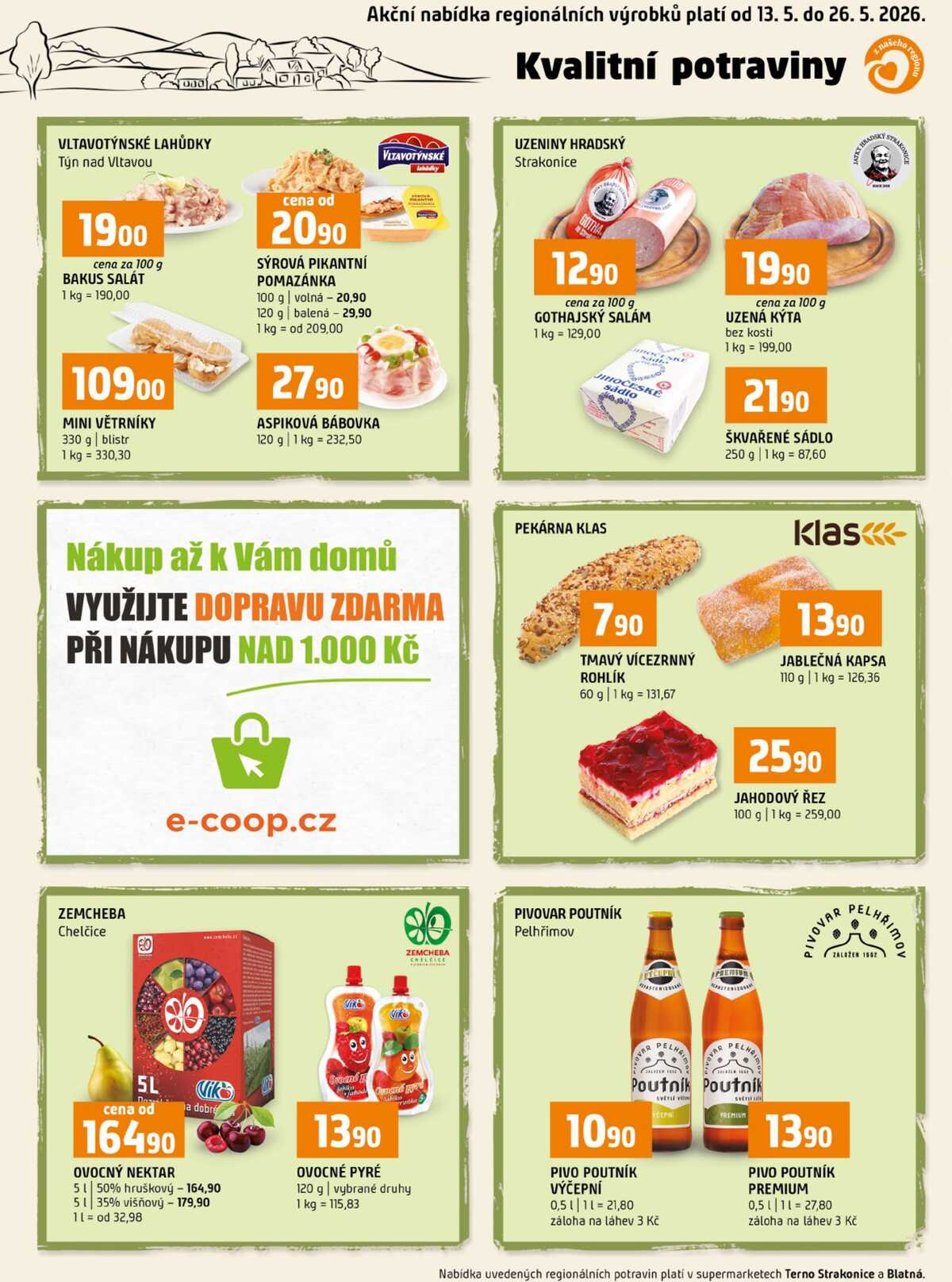 Terno Strakonice, Blatná 13.5. - 19.5. strana 16