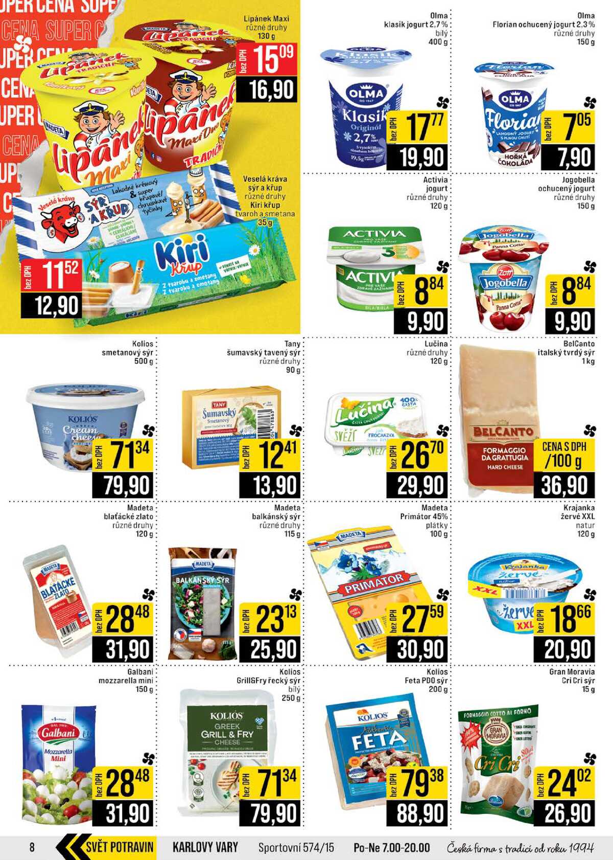 JIP Cash & Carry České Budějovice, Most, Náchod, Polička, Sušice a Svoboda nad Úpou od 13.5. do 19.5.2026 strana 8