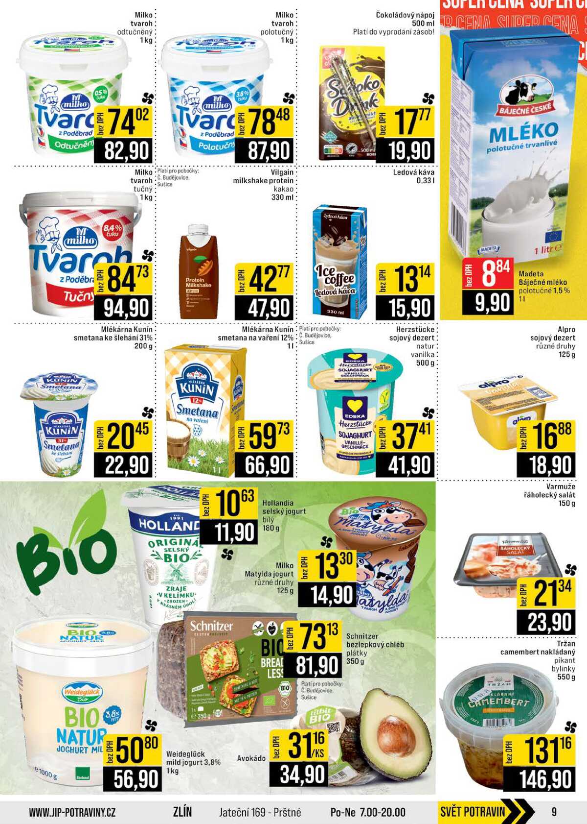 JIP Cash & Carry České Budějovice, Most, Náchod, Polička, Sušice a Svoboda nad Úpou od 13.5. do 19.5.2026 strana 9
