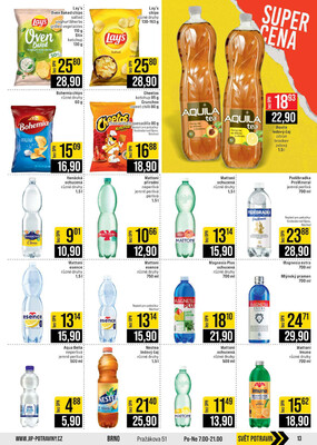 JIP Cash & Carry České Budějovice, Most, Náchod, Polička, Sušice a Svoboda nad Úpou od 13.5. do 19.5.2026