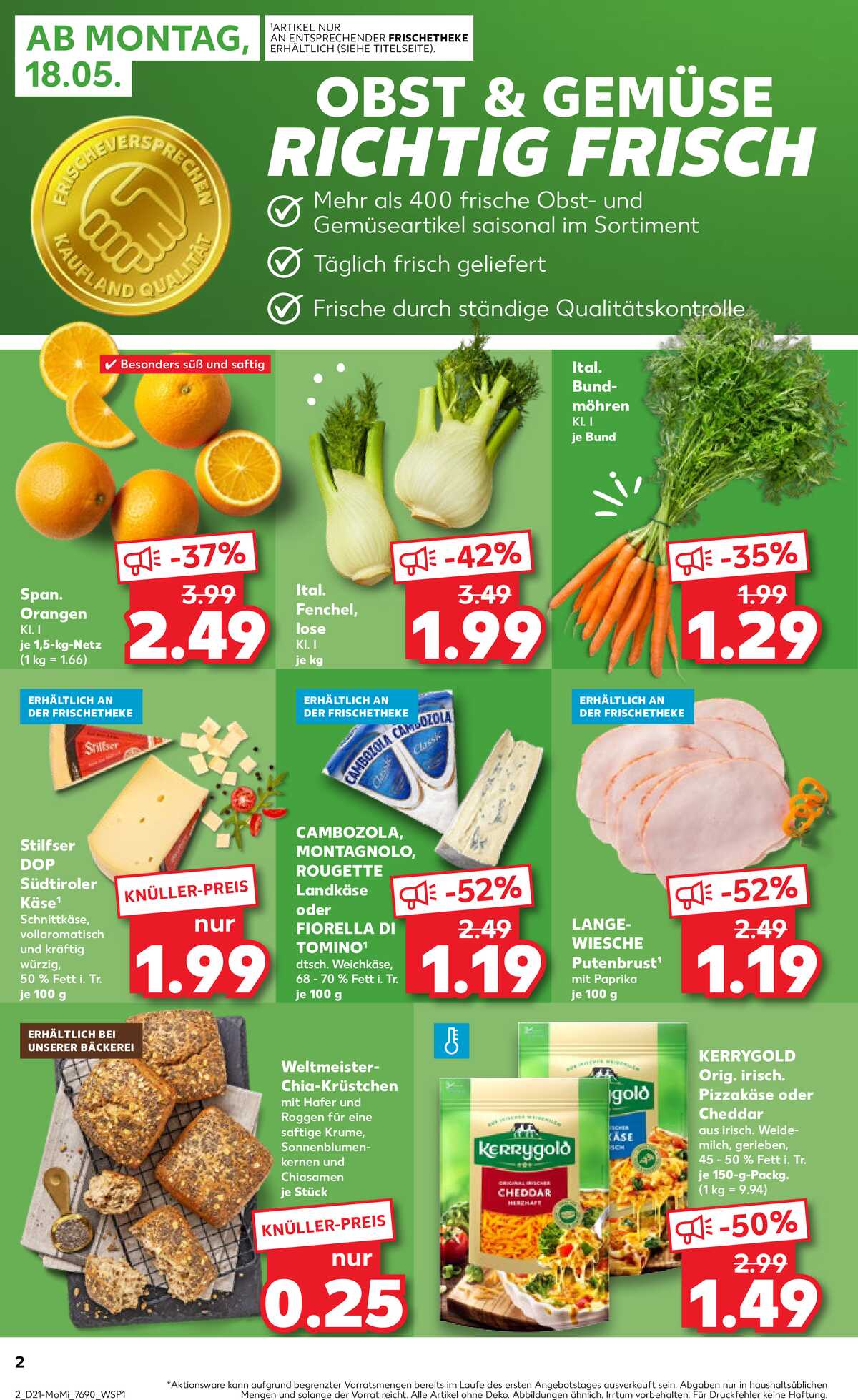 Leták Kaufland Německo 18.5.-20.5.2026 strana 2