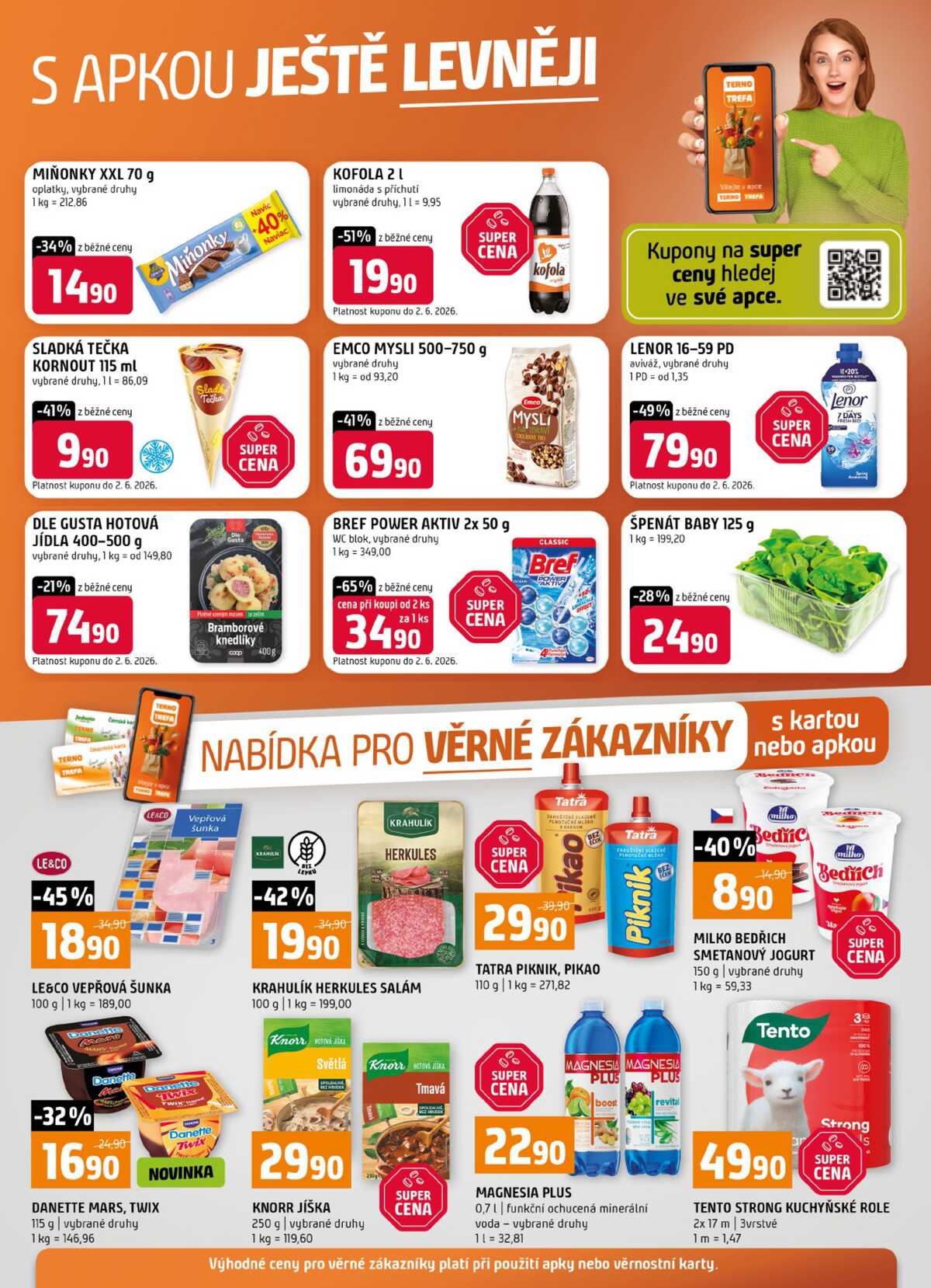 Terno České Budějovice, Třeboň, Trhové sviny, Bechyně, Týn nad Vltavou, Olomouv, Hradec Králové, Borovany, Zlín, Český Krumlov od 20.5. do 26.5.2026 strana 20