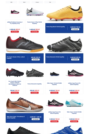 Intersport Kopačky a míče - 15. 5. 2026