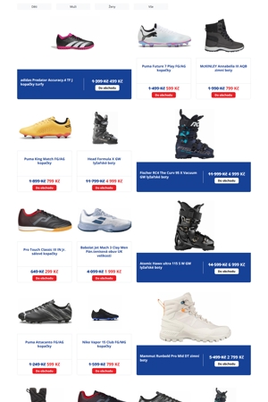 Intersport Boty - 15. 5. 2026