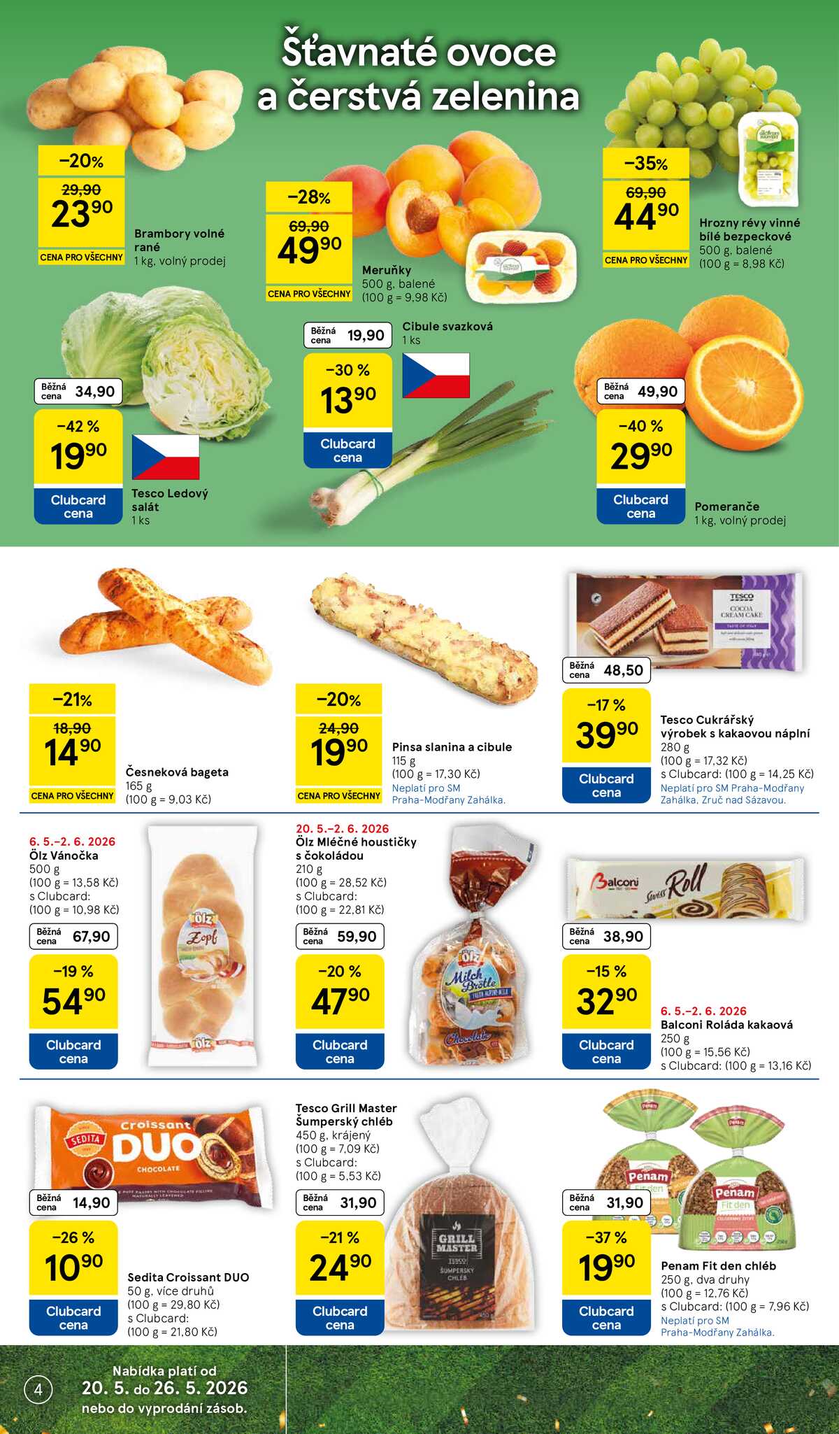 Tesco supermarkety od 20.5. do 26.5.2026 strana 4