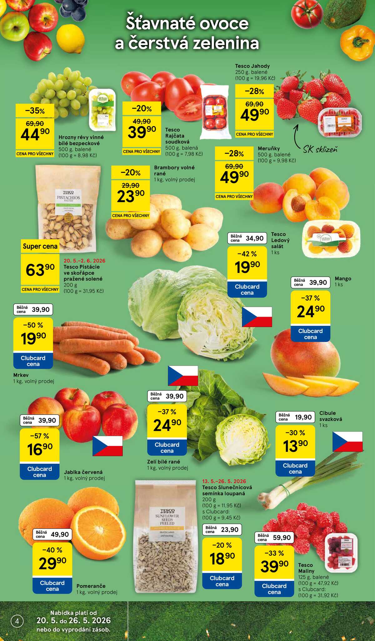 Tesco malé hypermarkety od 20.5. do 26.5.2026 strana 4