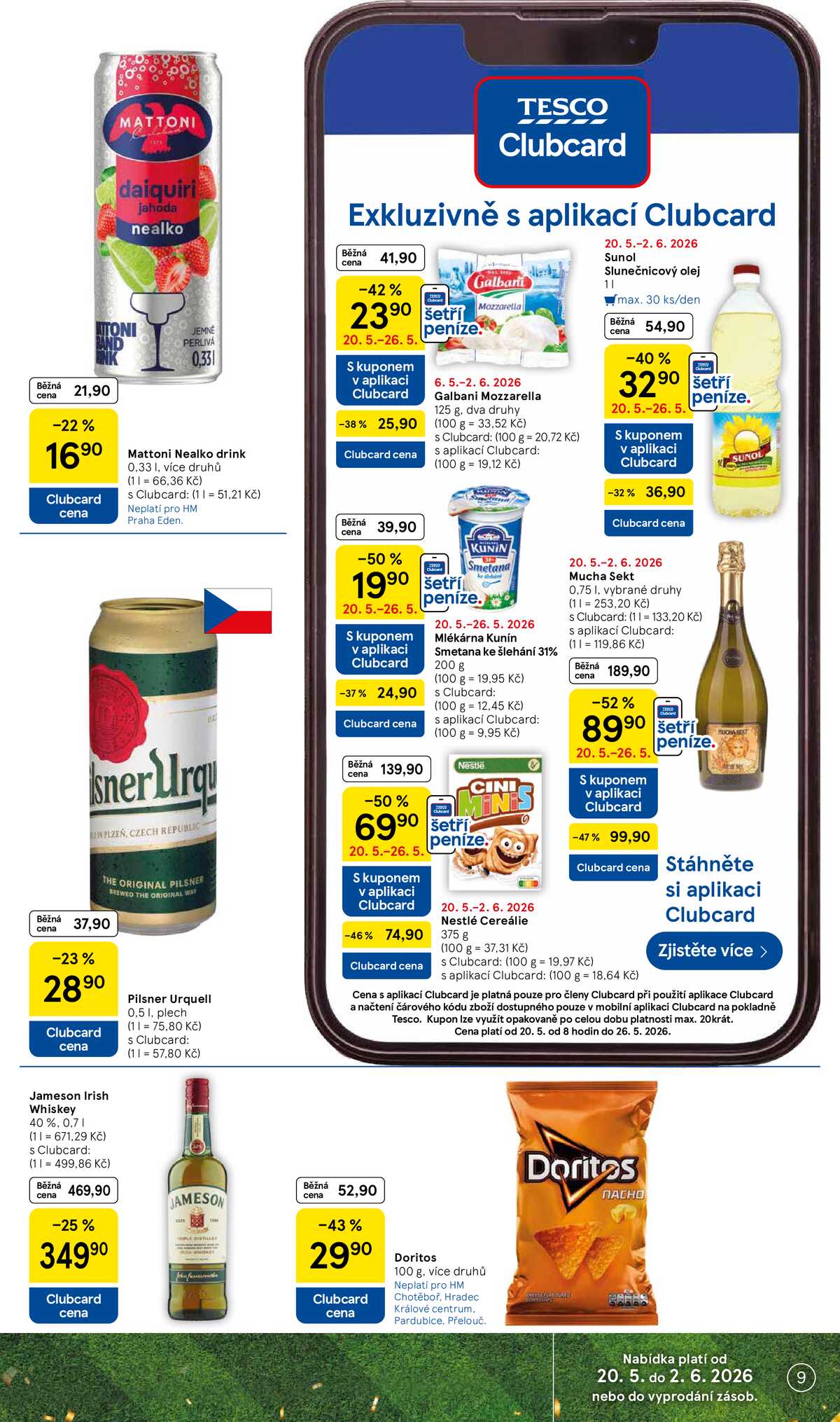 Tesco malé hypermarkety od 20.5. do 26.5.2026 strana 9