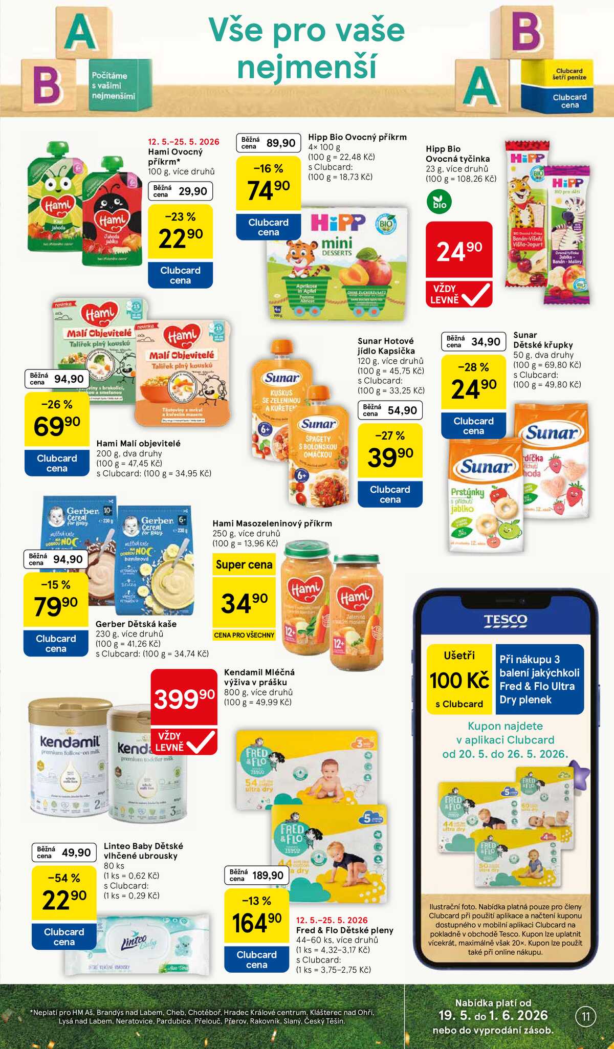 Tesco malé hypermarkety od 20.5. do 26.5.2026 strana 11