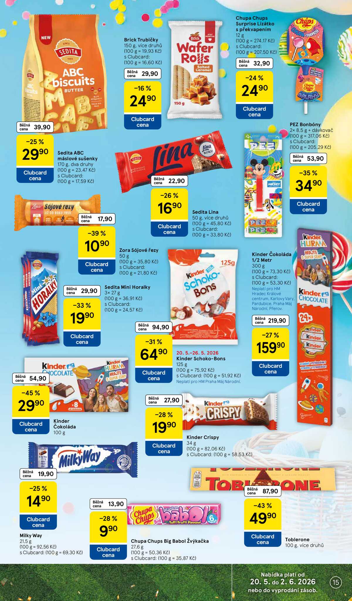Tesco malé hypermarkety od 20.5. do 26.5.2026 strana 15