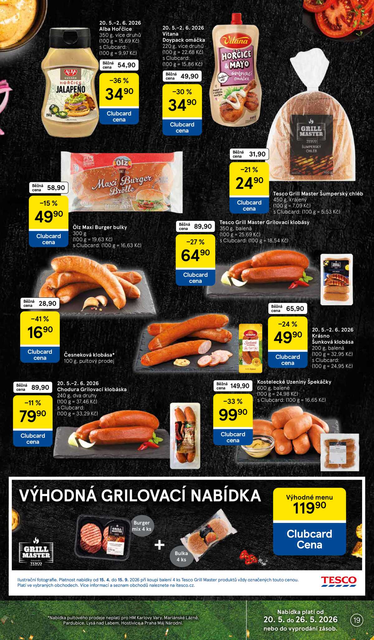 Tesco malé hypermarkety od 20.5. do 26.5.2026 strana 19