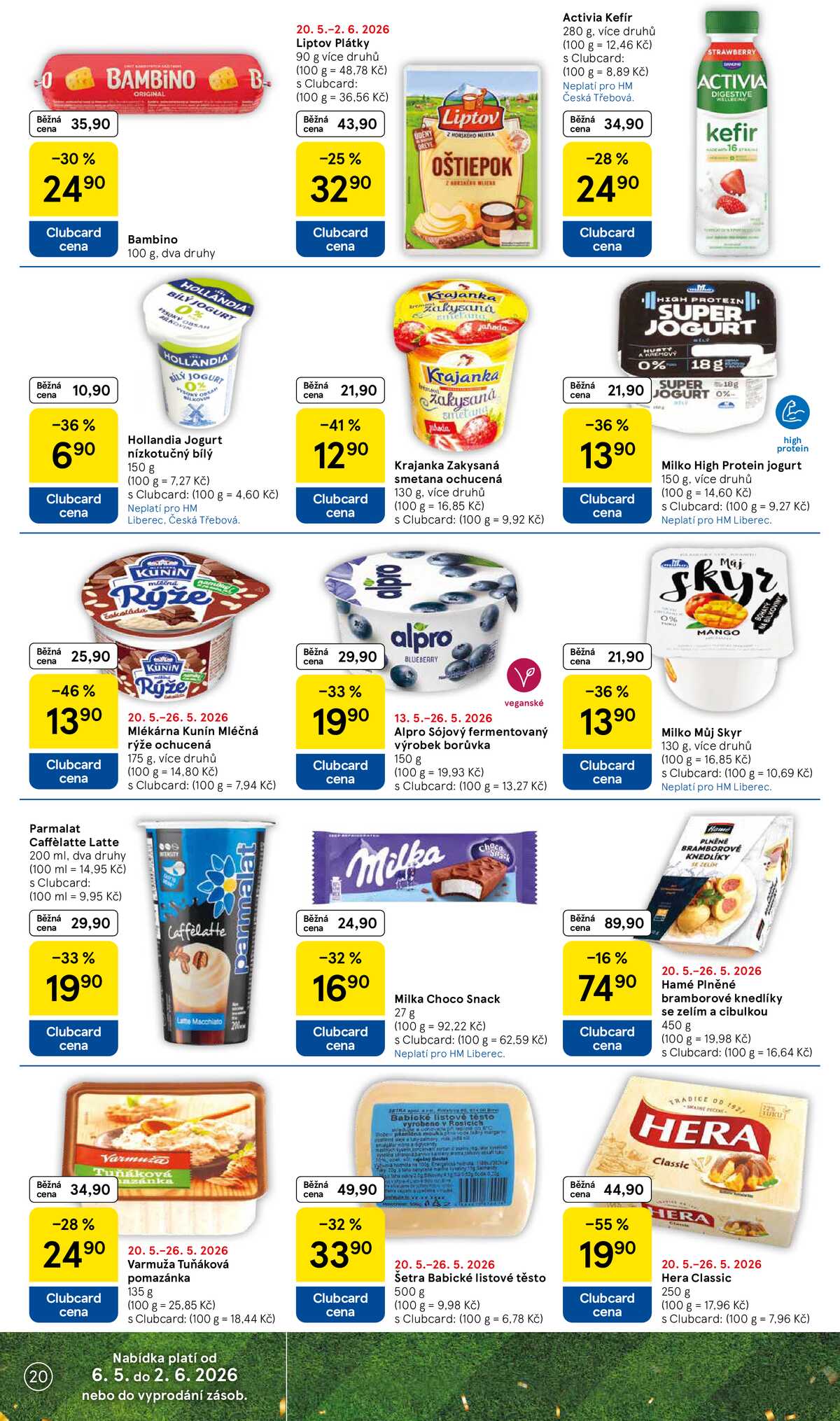 Tesco malé hypermarkety od 20.5. do 26.5.2026 strana 20