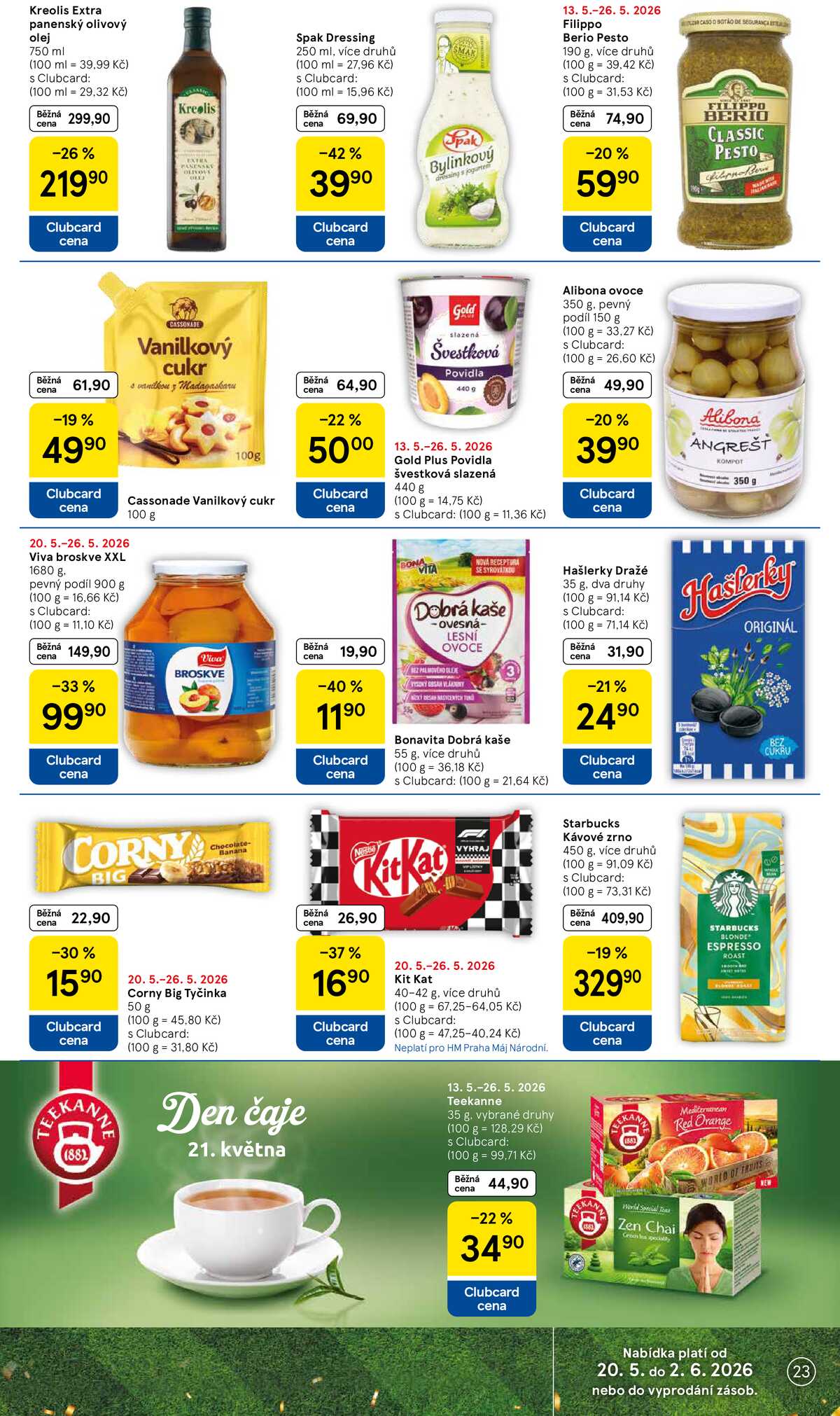 Tesco malé hypermarkety od 20.5. do 26.5.2026 strana 23