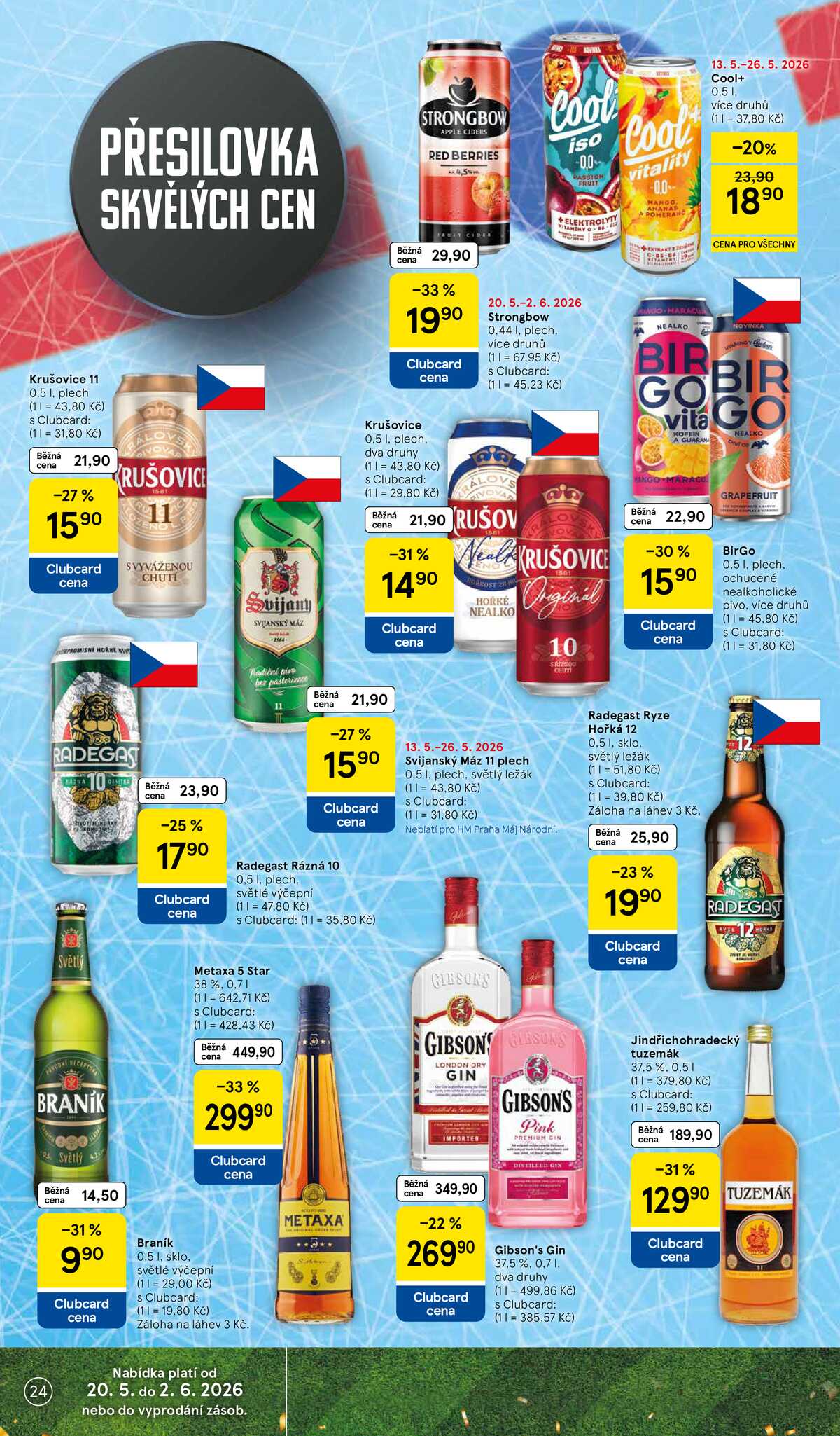 Tesco malé hypermarkety od 20.5. do 26.5.2026 strana 24