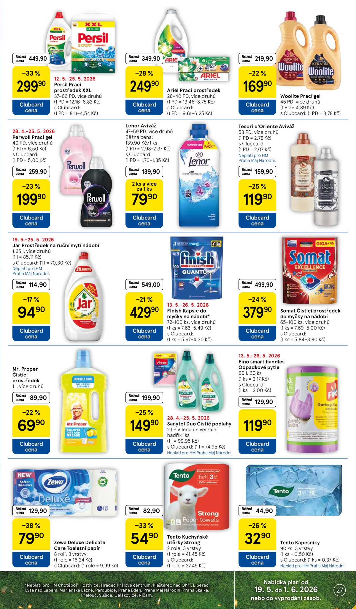 Tesco malé hypermarkety od 20.5. do 26.5.2026 strana 27