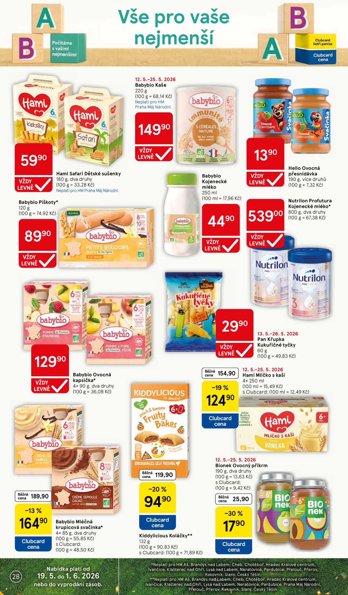 Tesco malé hypermarkety od 20.5. do 26.5.2026 strana 28