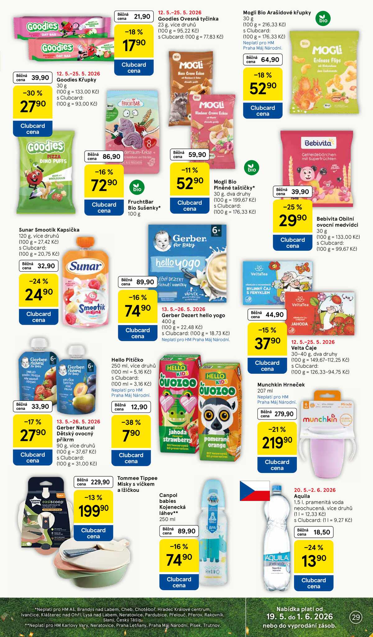 Tesco malé hypermarkety od 20.5. do 26.5.2026 strana 29
