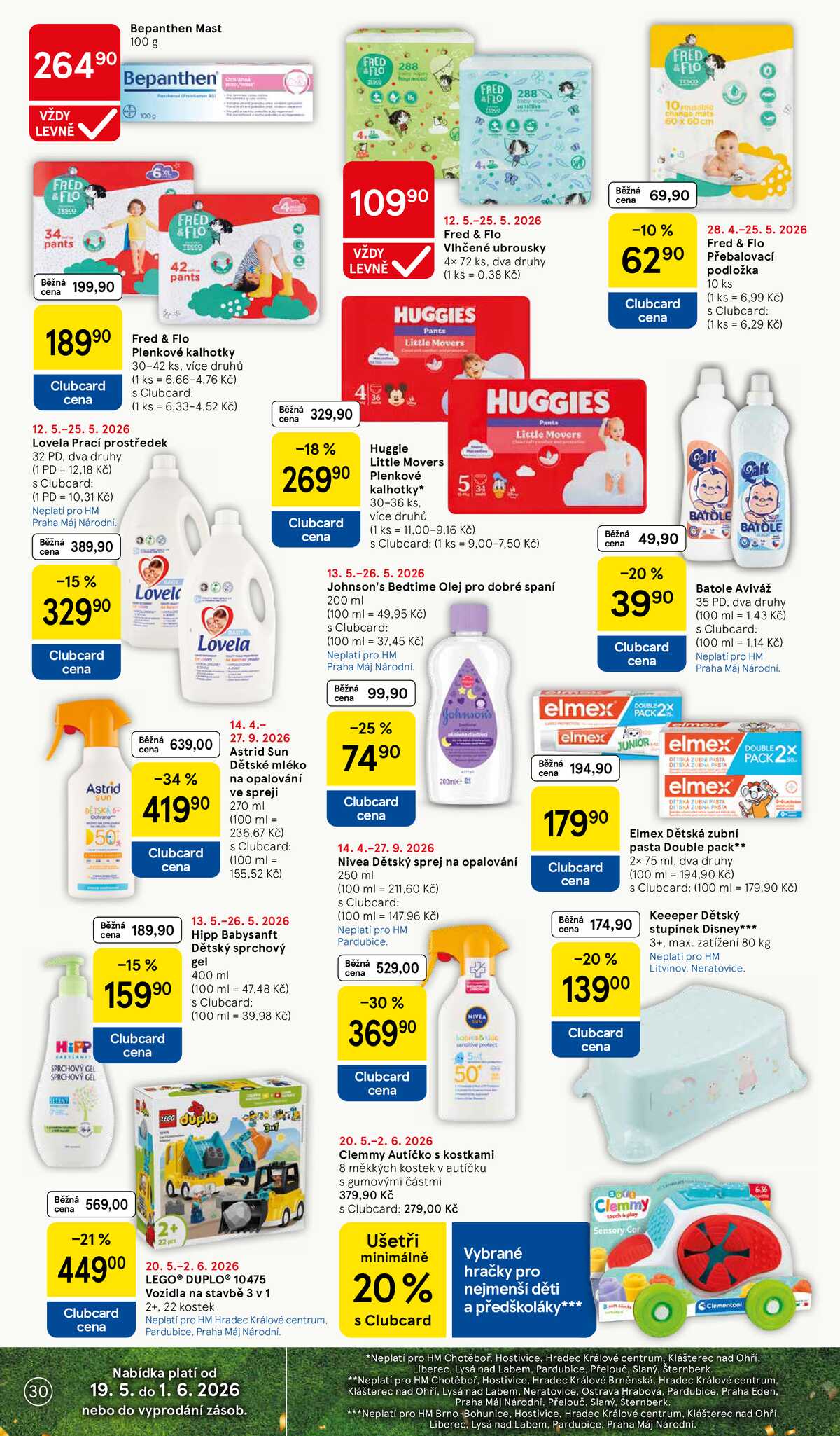 Tesco malé hypermarkety od 20.5. do 26.5.2026 strana 30