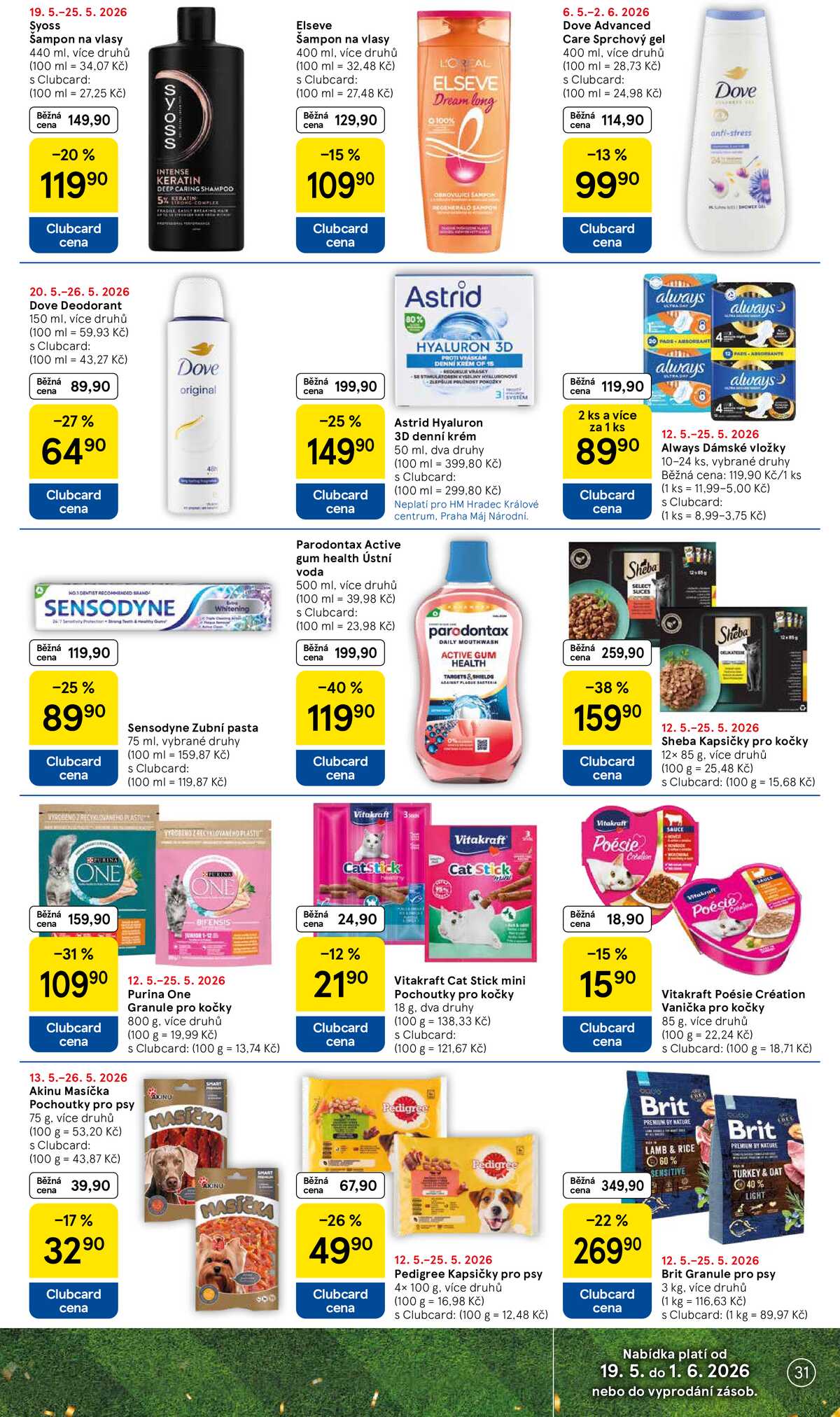 Tesco malé hypermarkety od 20.5. do 26.5.2026 strana 31